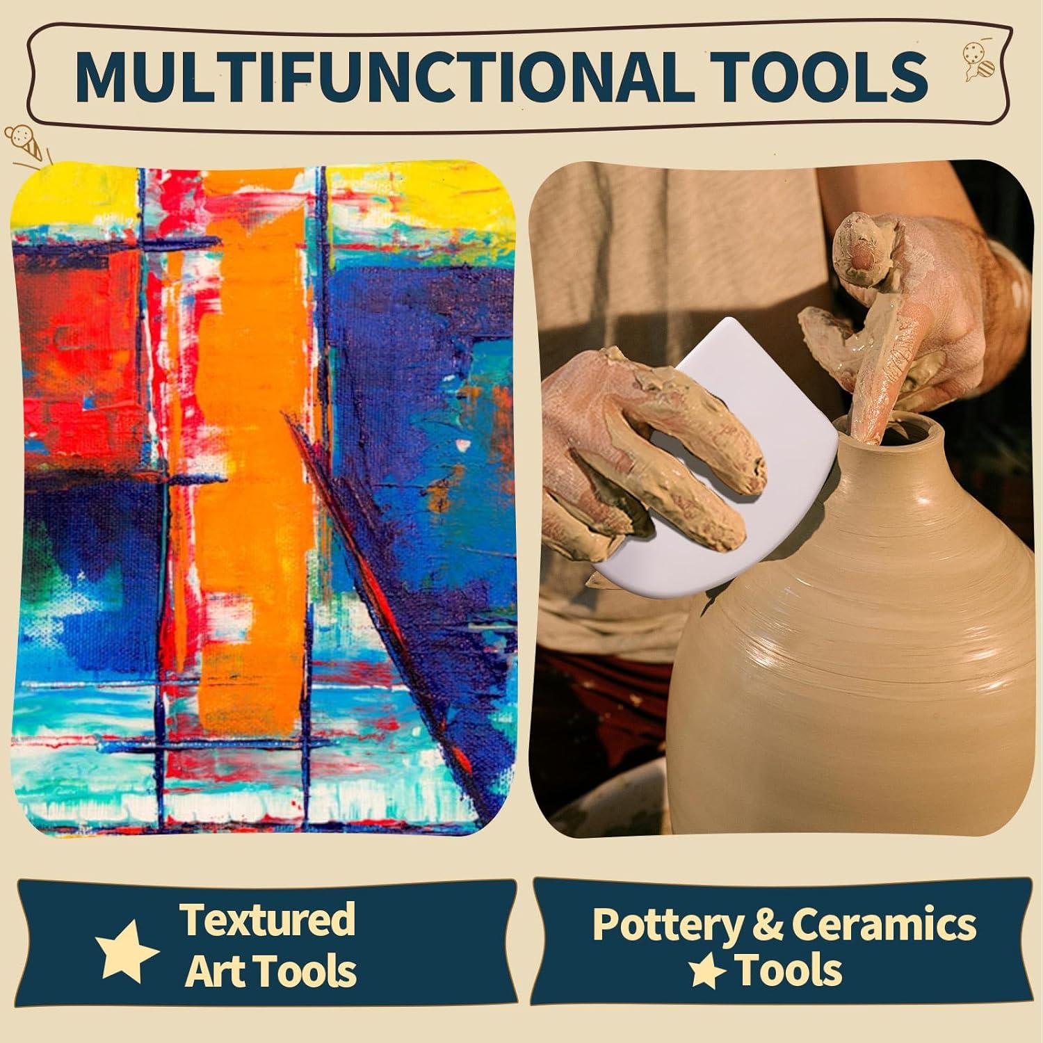 Raspador de Pasteles Teenitor 7 Piezas Plástico Blanco