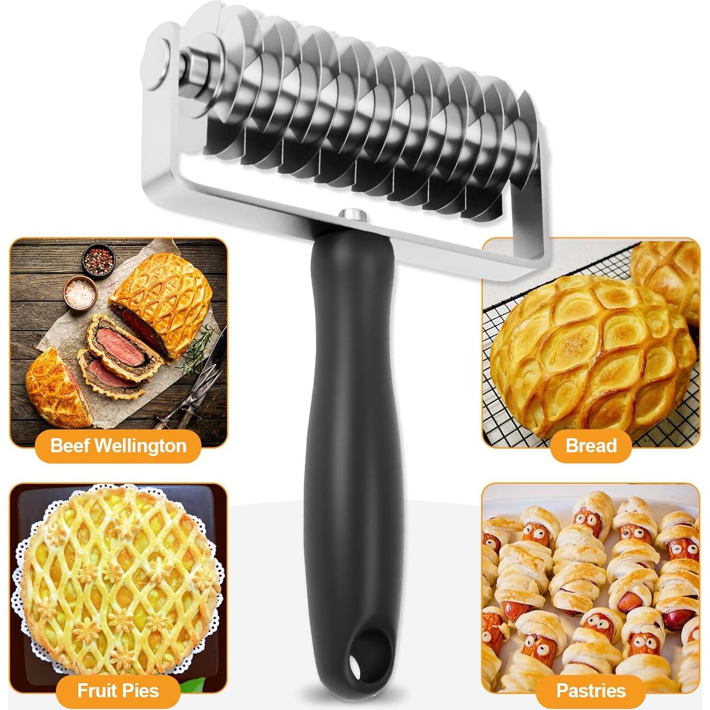 Cortador de Masa en Rejilla Ecavria de Acero Inoxidable 422g