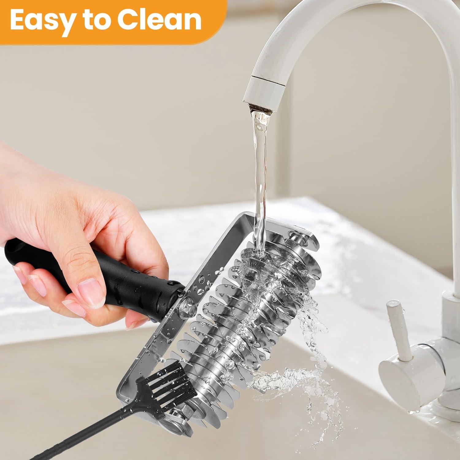 Cortador de Masa en Rejilla Ecavria de Acero Inoxidable 422g