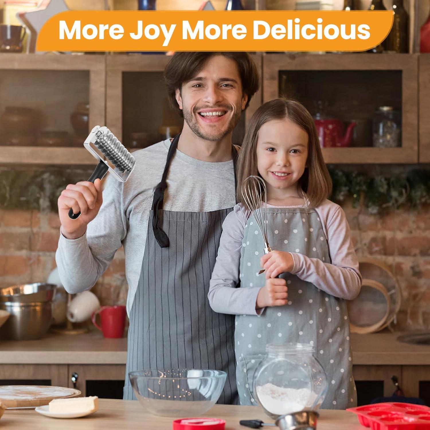 Cortador de Masa en Rejilla Ecavria de Acero Inoxidable 422g