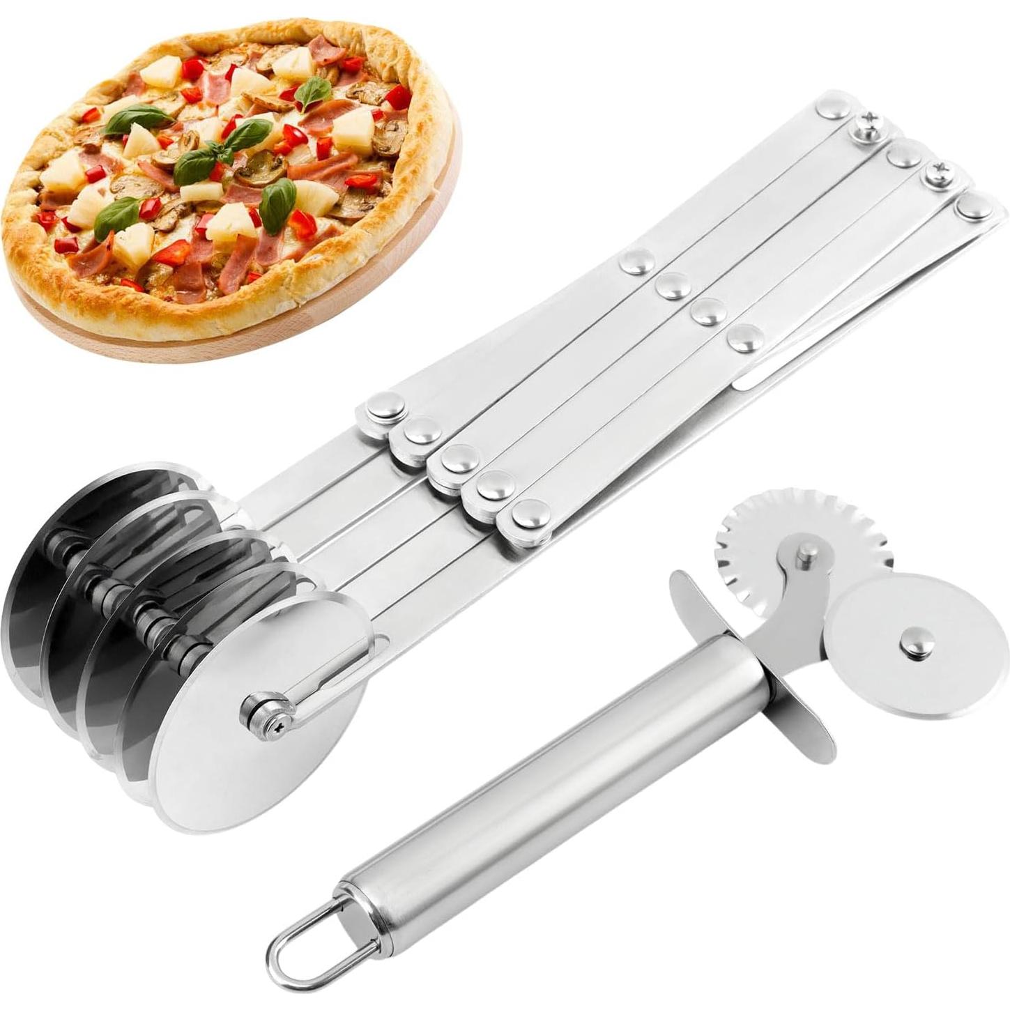 Cortador de Pastelería 5 Ruedas Tookie Acero Inoxidable