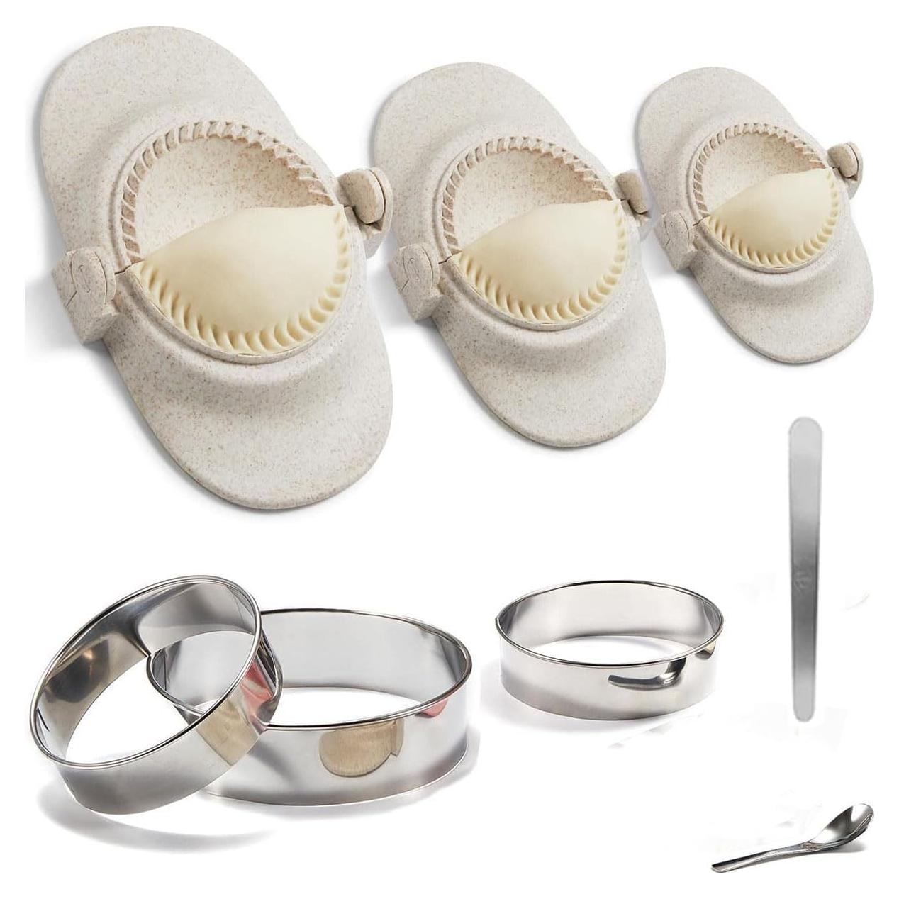 Prensa para Empanadas HLANBABYAMZ 3 Tamaños 10,67 cm