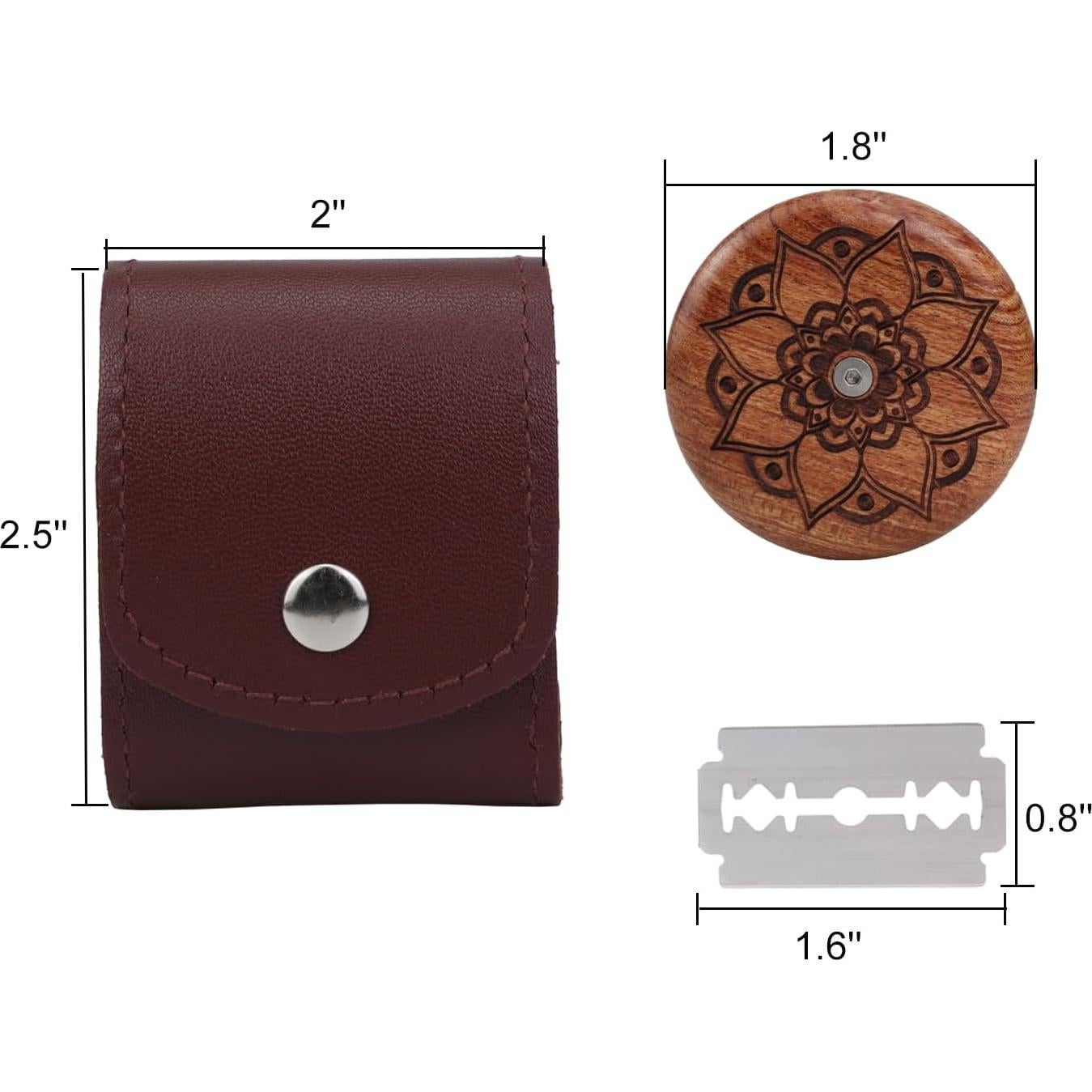 Cortador de Pan Aacehlh con 10 Cuchillas y Estuche