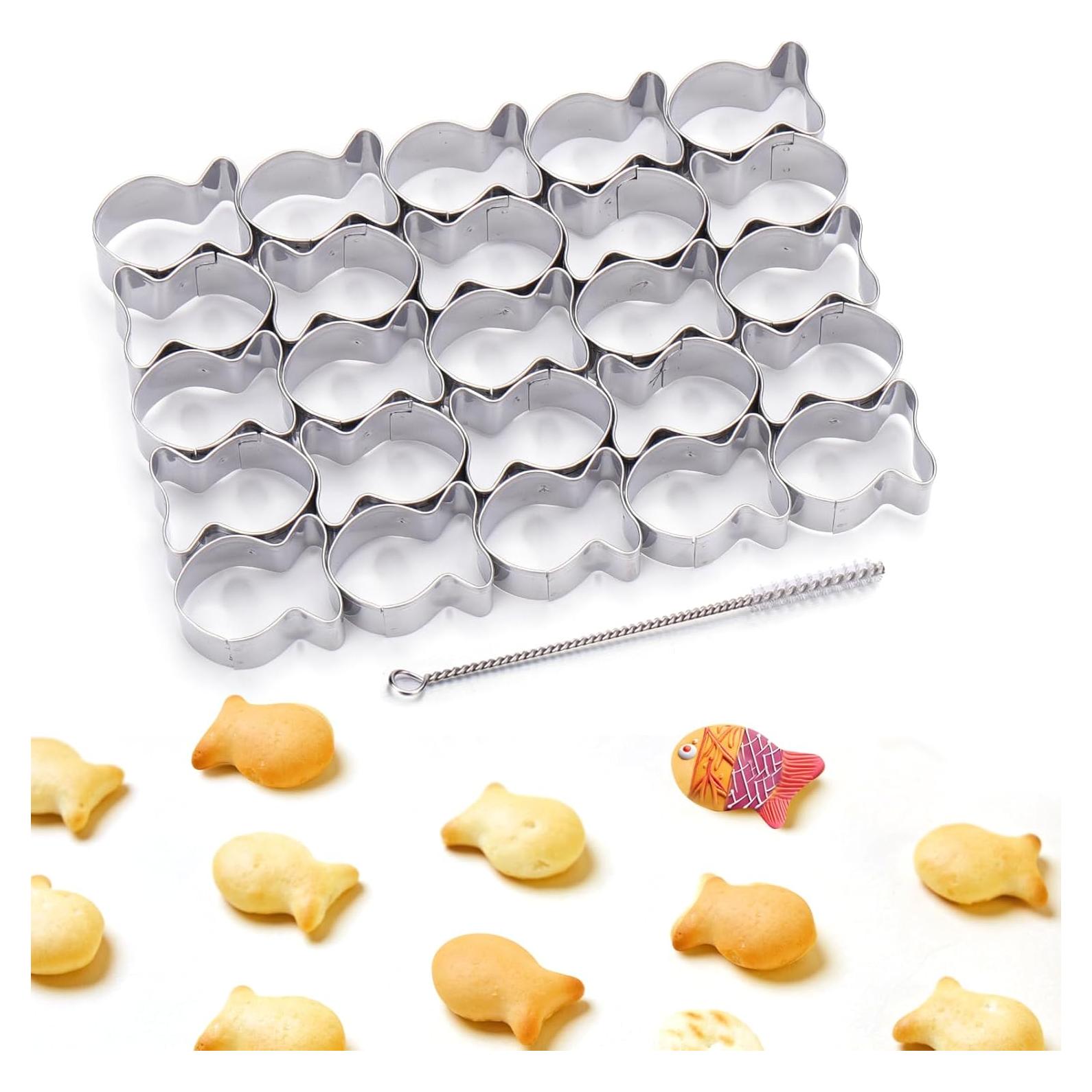 Cortador de Galletas de Pescado AIERSA Gold 25 Cavidades