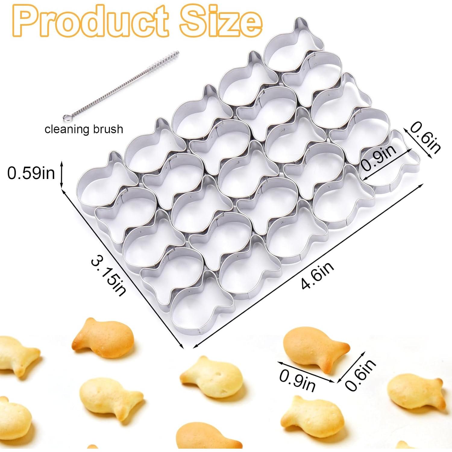 Cortador de Galletas de Pescado AIERSA Gold 25 Cavidades