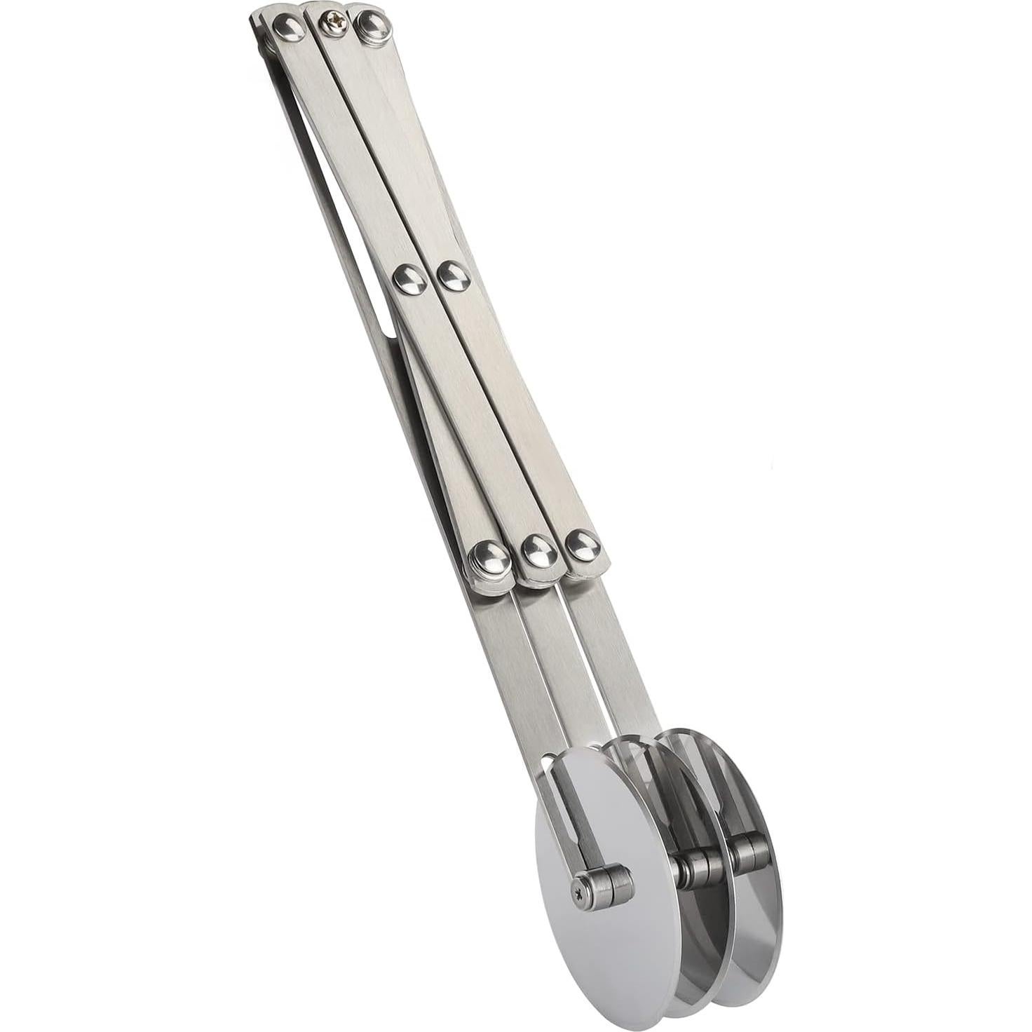 Cortador de Pizza 3 Ruedas Evannt Acero Inoxidable 26 cm