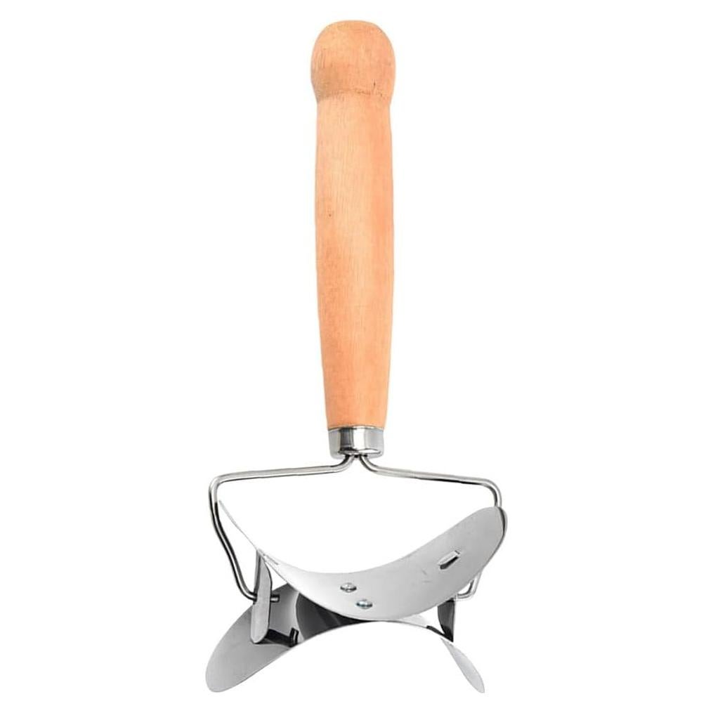 Cortador de Masa Manual STOBAZA Acero Inoxidable 19x7.5cm