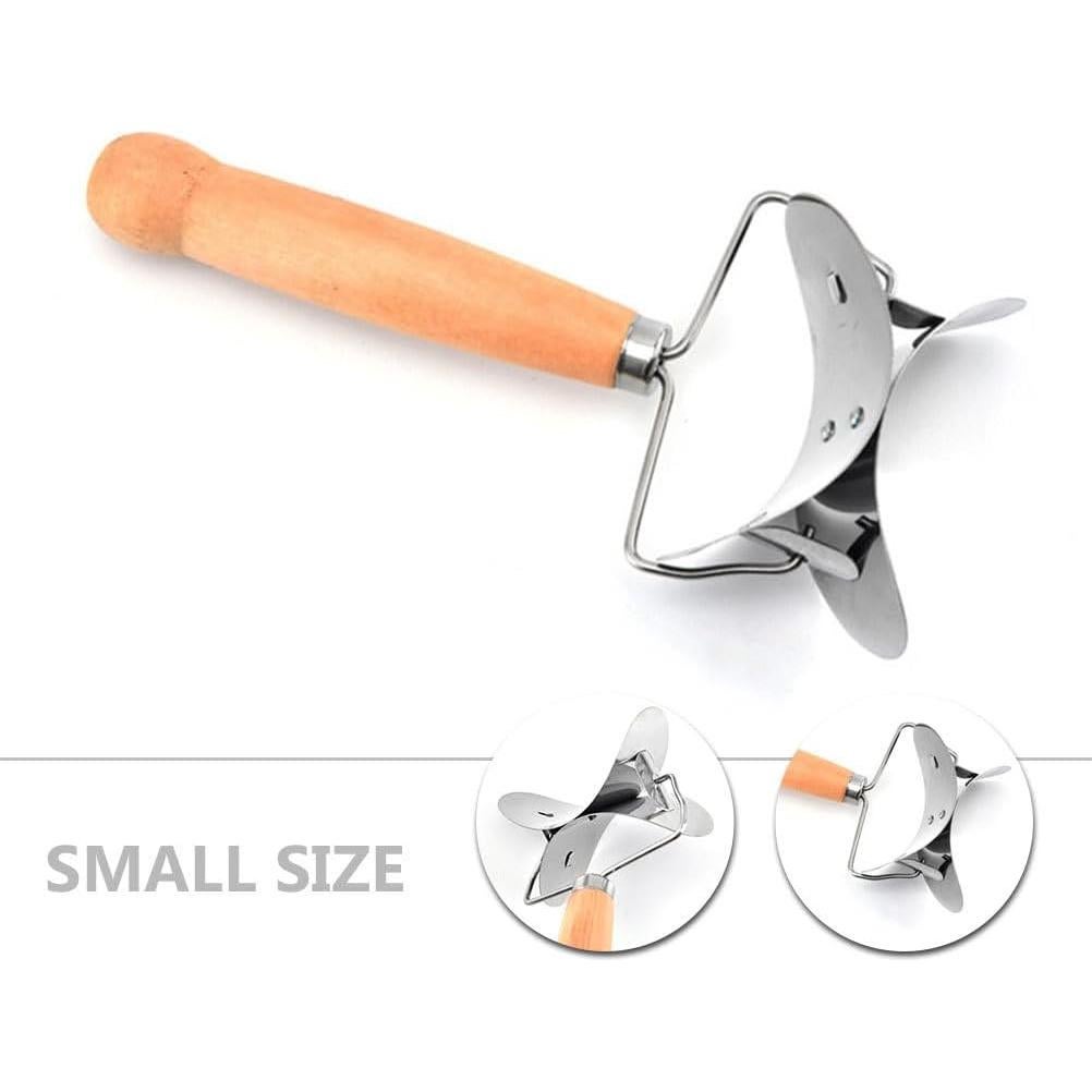 Cortador de Masa Manual STOBAZA Acero Inoxidable 19x7.5cm