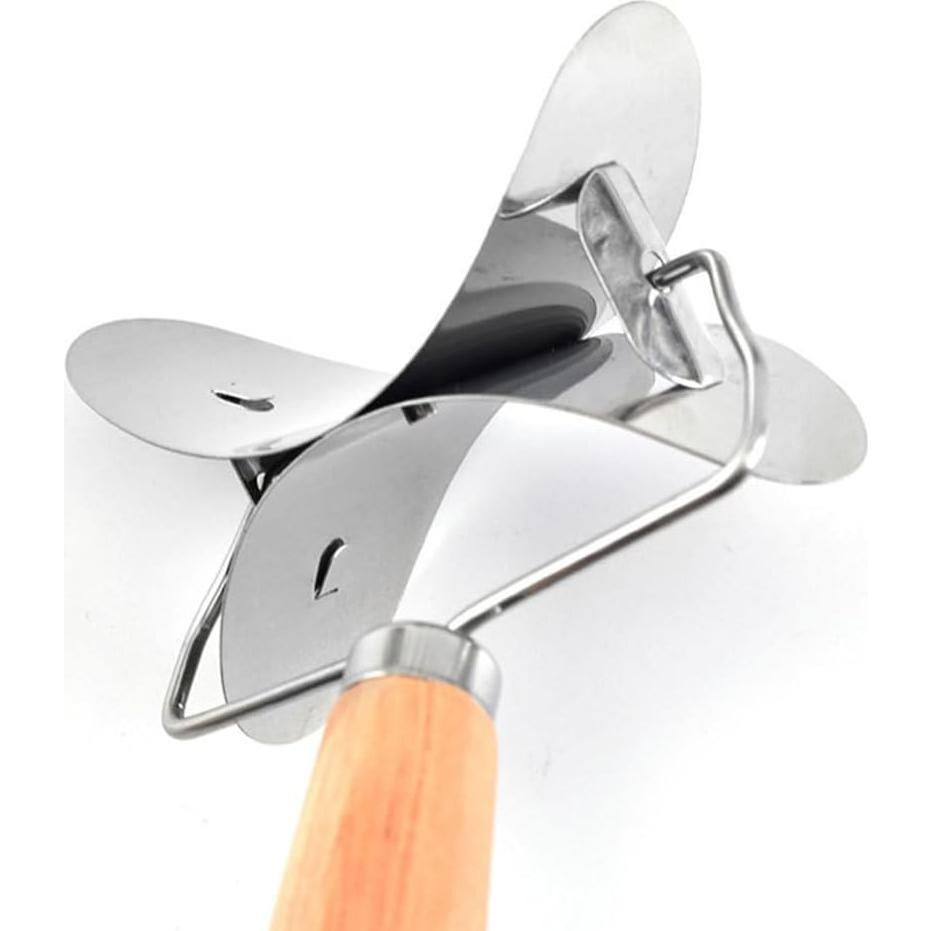 Cortador de Masa Manual STOBAZA Acero Inoxidable 19x7.5cm