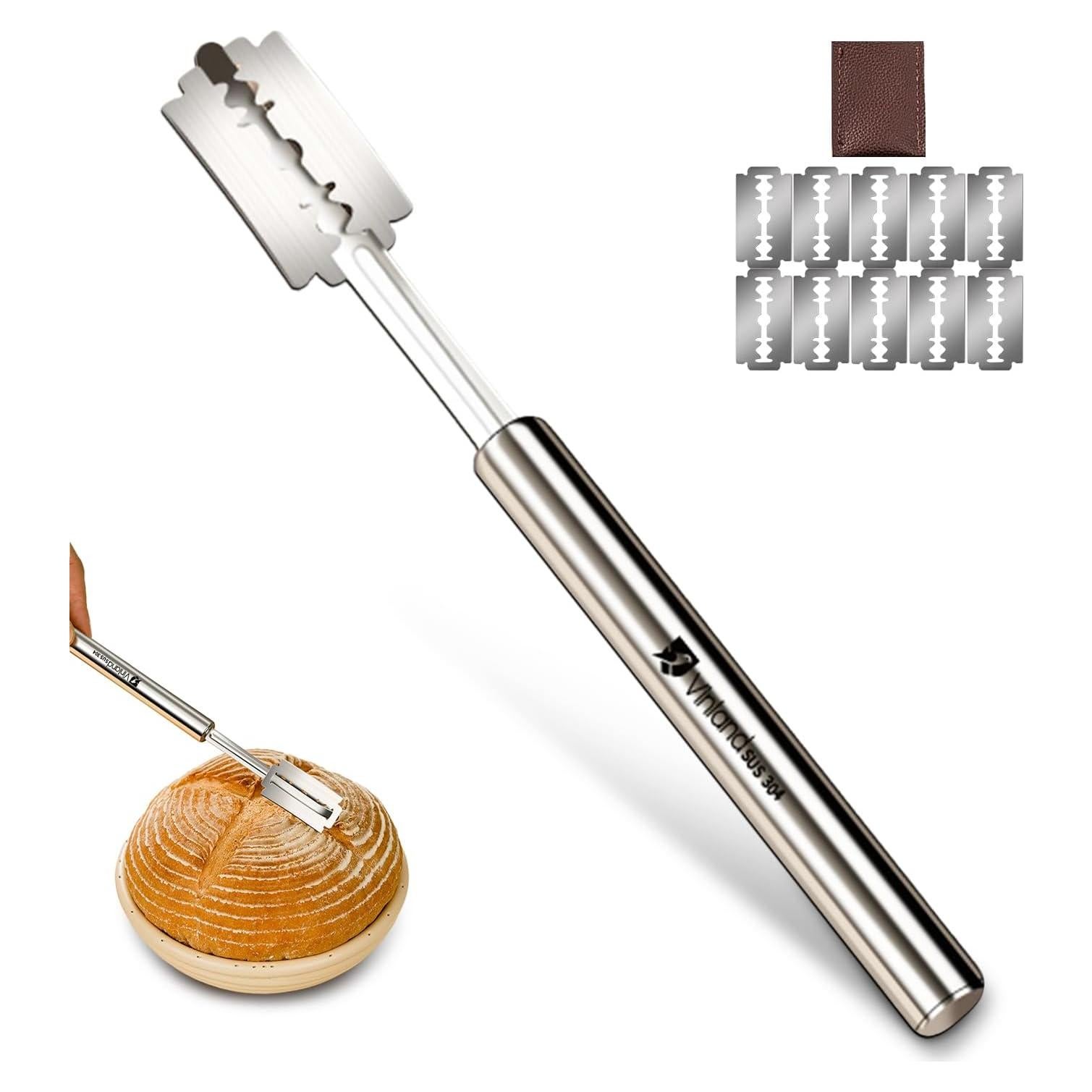 Cuchillo de Puntuación de Pan Vinland - Acero Inoxidable 304