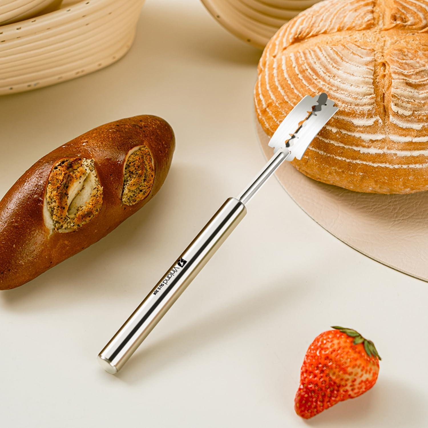 Cuchillo de Puntuación de Pan Vinland - Acero Inoxidable 304