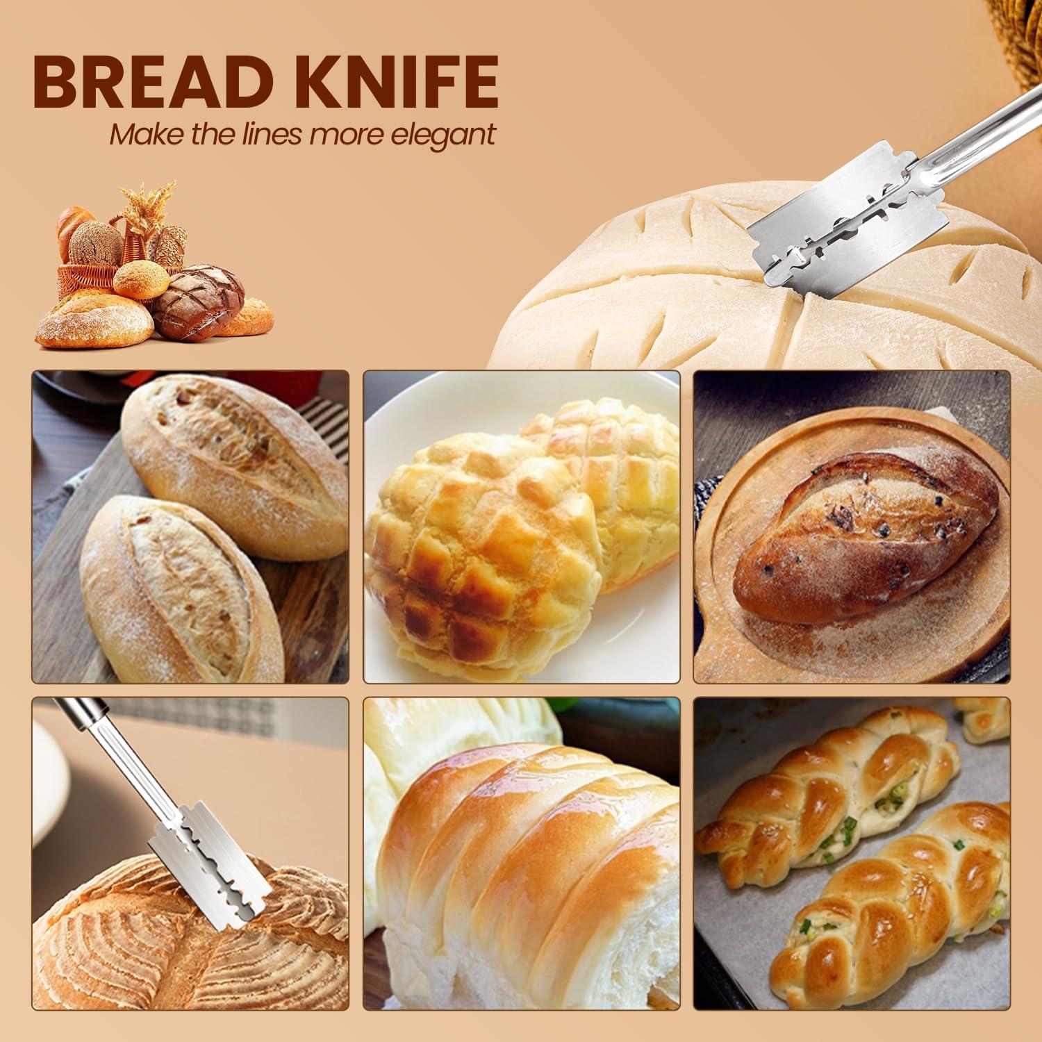 Cuchillo de Puntuación de Pan Vinland - Acero Inoxidable 304