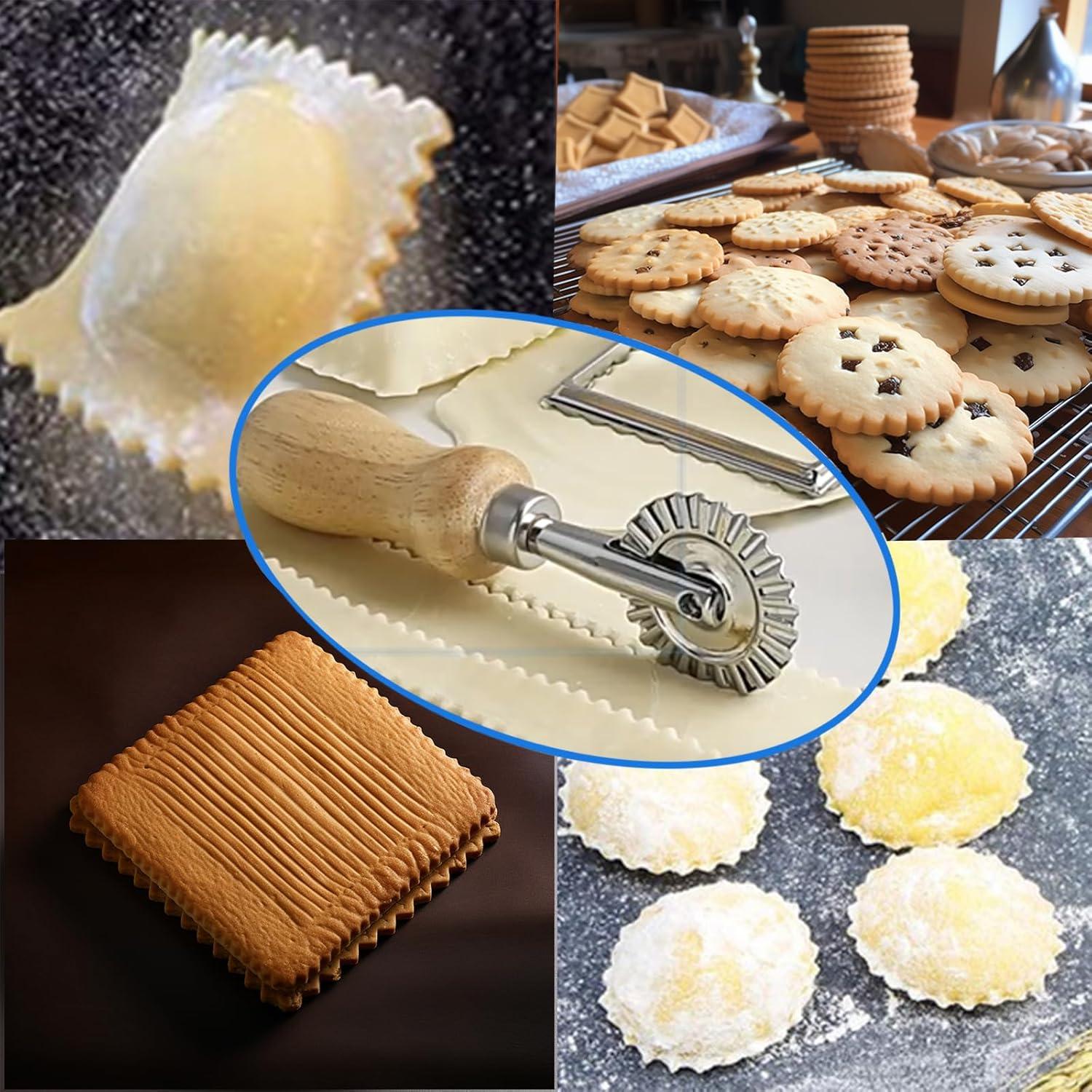 Cortador de Rueda de Pastelería KOCNYDEY 1.3" (3.30 cm)