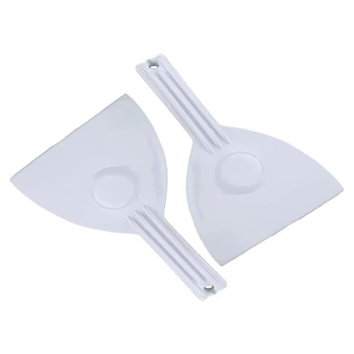 Set de 2 Raspadores de Masa de Plástico Jizlan Blanco