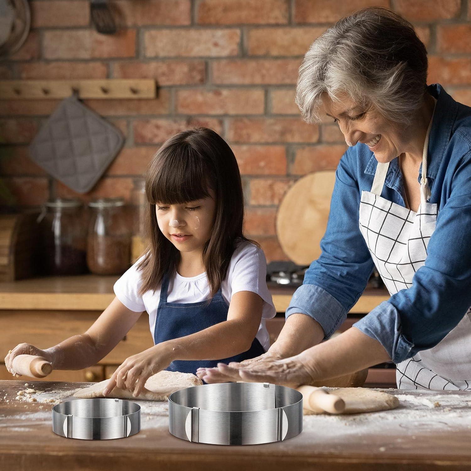 Cortador de Galletas Redondo Ajustable Amylove 15-30 cm