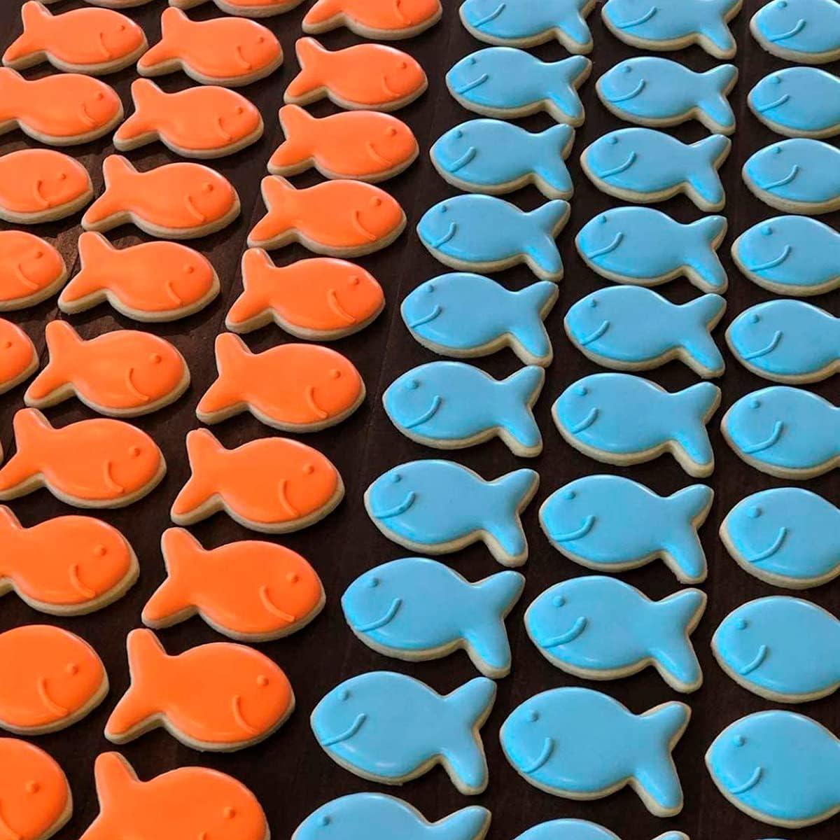 Cortador de Galletas de Pescado VIKROM Rojo Multi x5