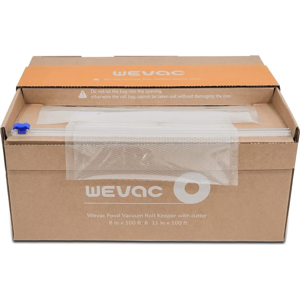 Rollos de Sellado al Vacío Wevac 20,32cm y 27,94cm 2 Pzas