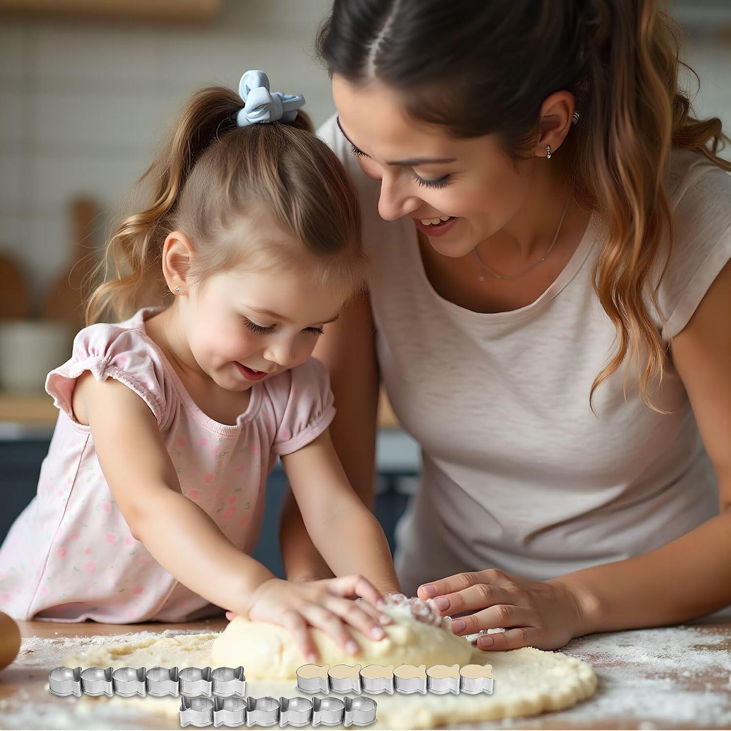 Cortadores de Galletas en Forma de Pez Dorado SEVENKA 3 Pzas