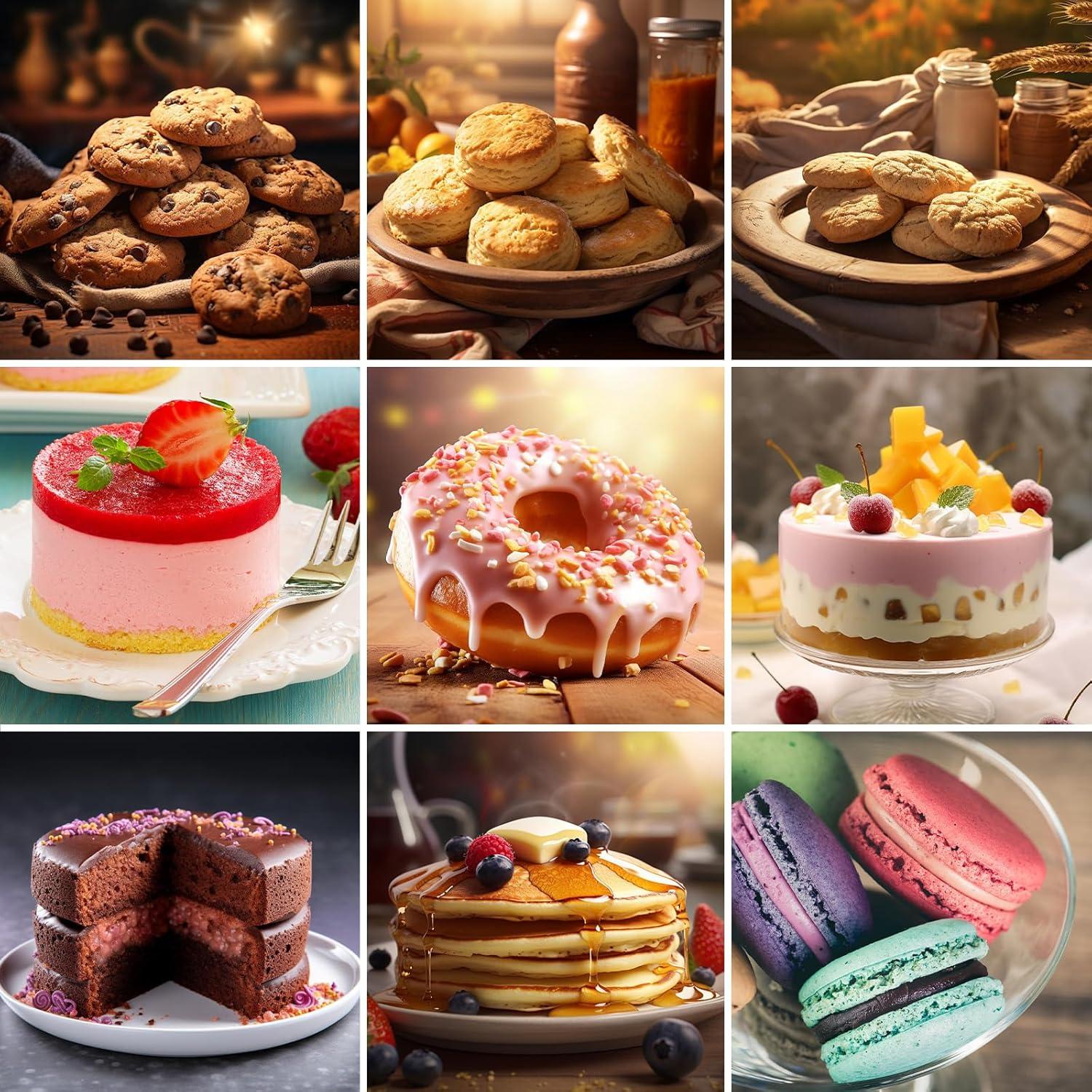 Cortadores de Galletas Redondos ALLTOP Acero Inoxidable 5 Pcs