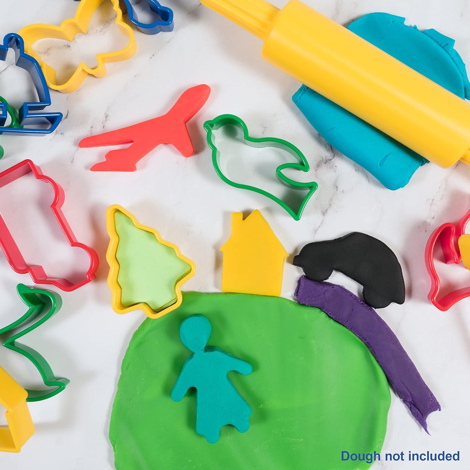 Juego de Rodillo y Cortadores de Masa LISTO PARA APRENDER