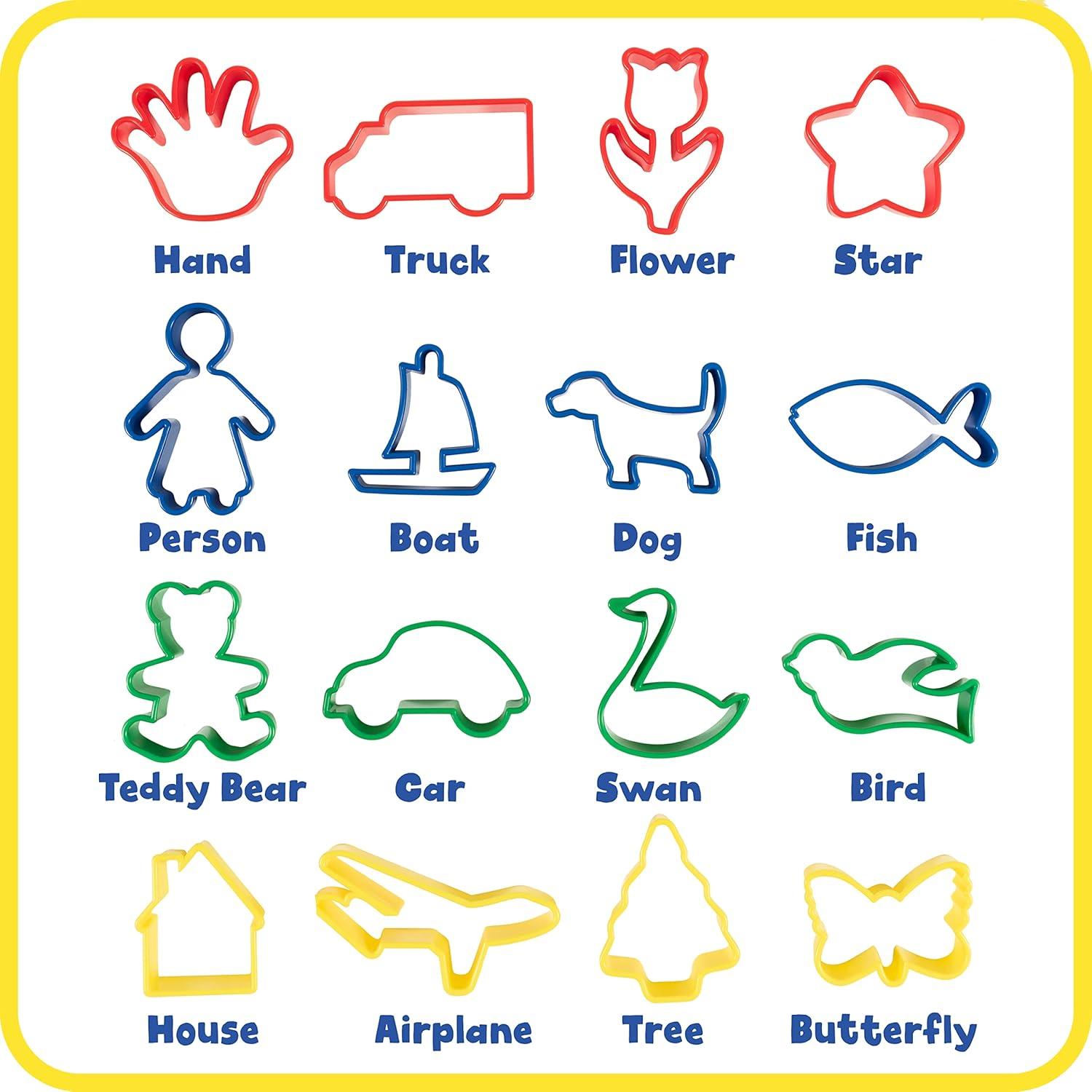 Juego de Rodillo y Cortadores de Masa LISTO PARA APRENDER