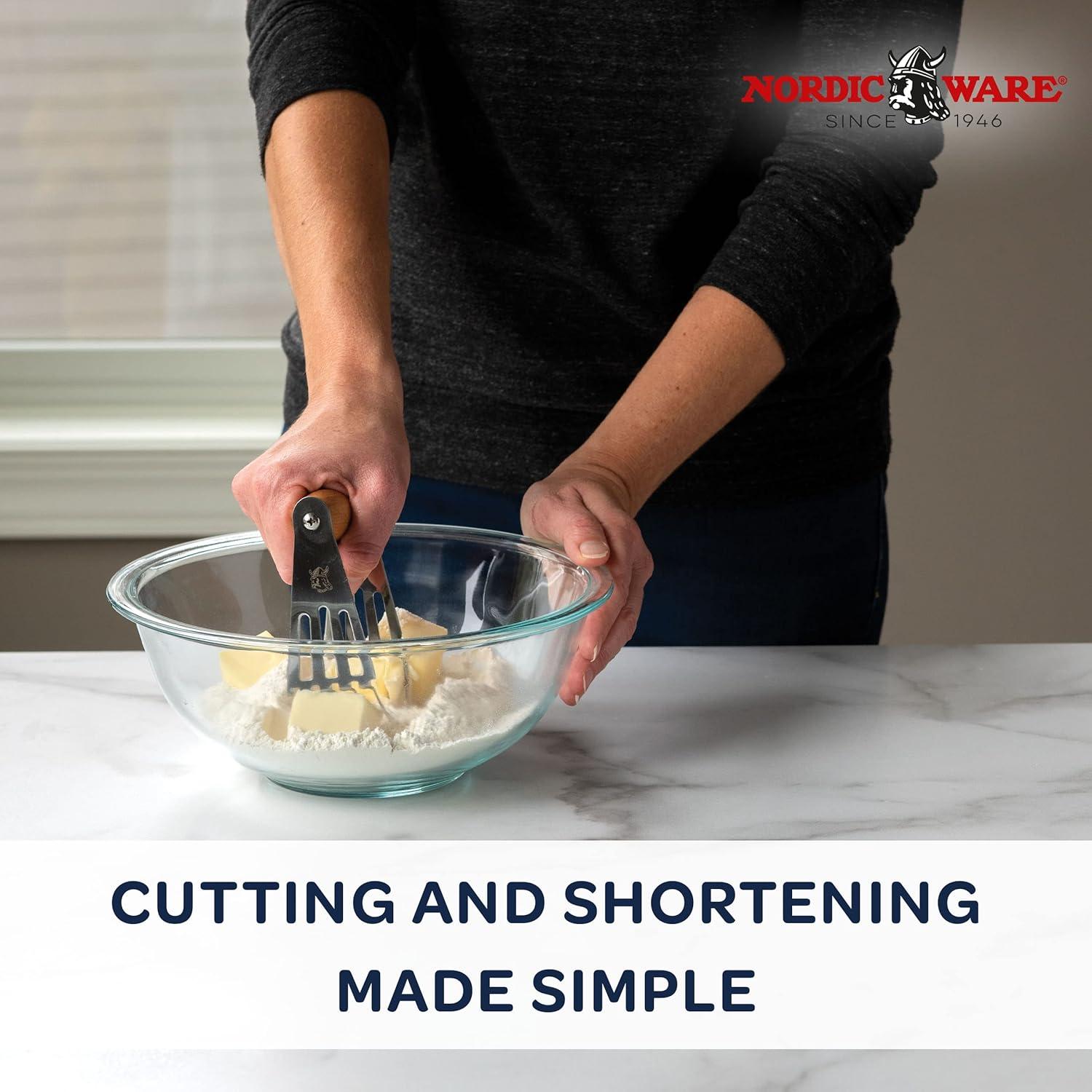 Mezclador de Masa Nordic Ware 15,24x12,7 cm Acero Inoxidable