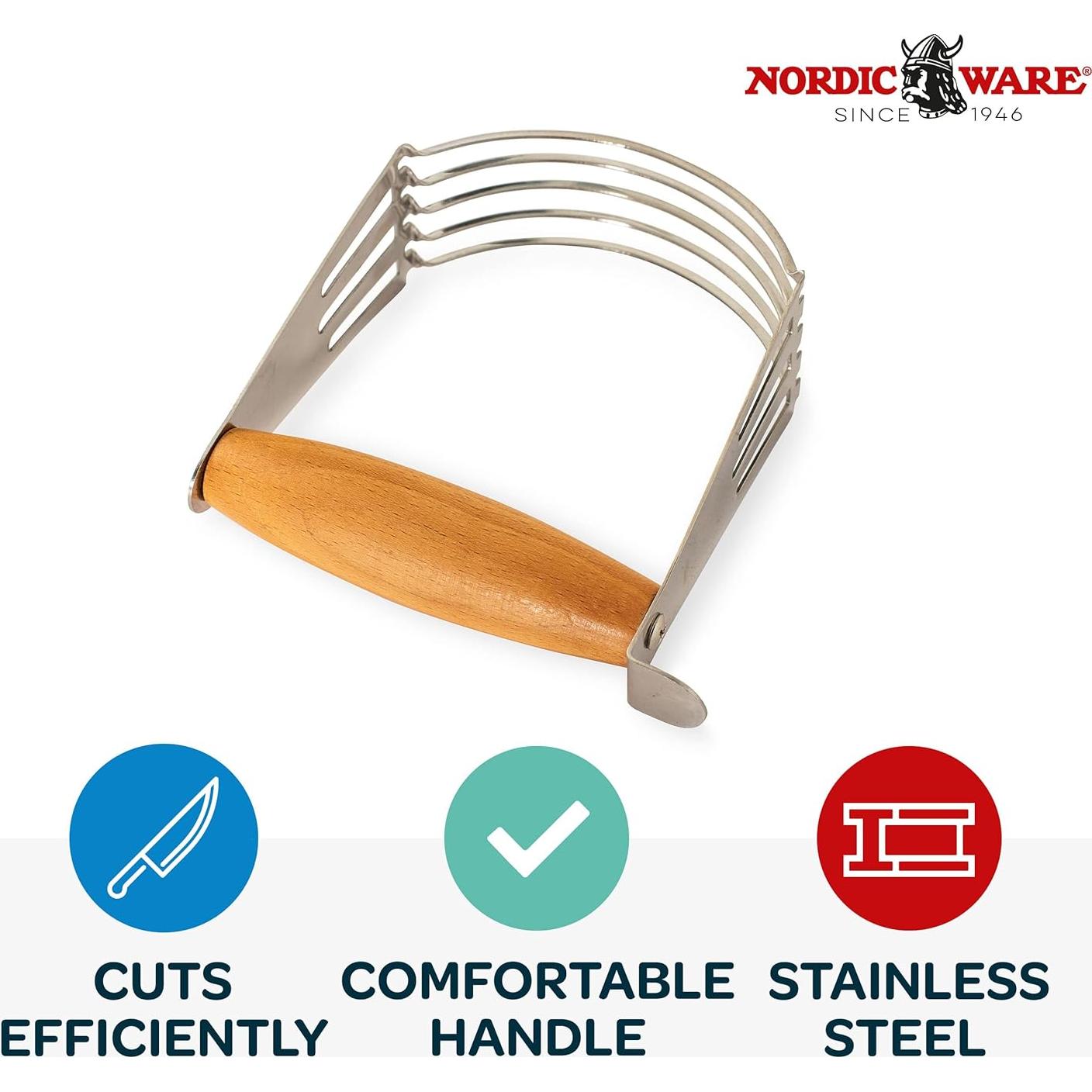 Mezclador de Masa Nordic Ware 15,24x12,7 cm Acero Inoxidable