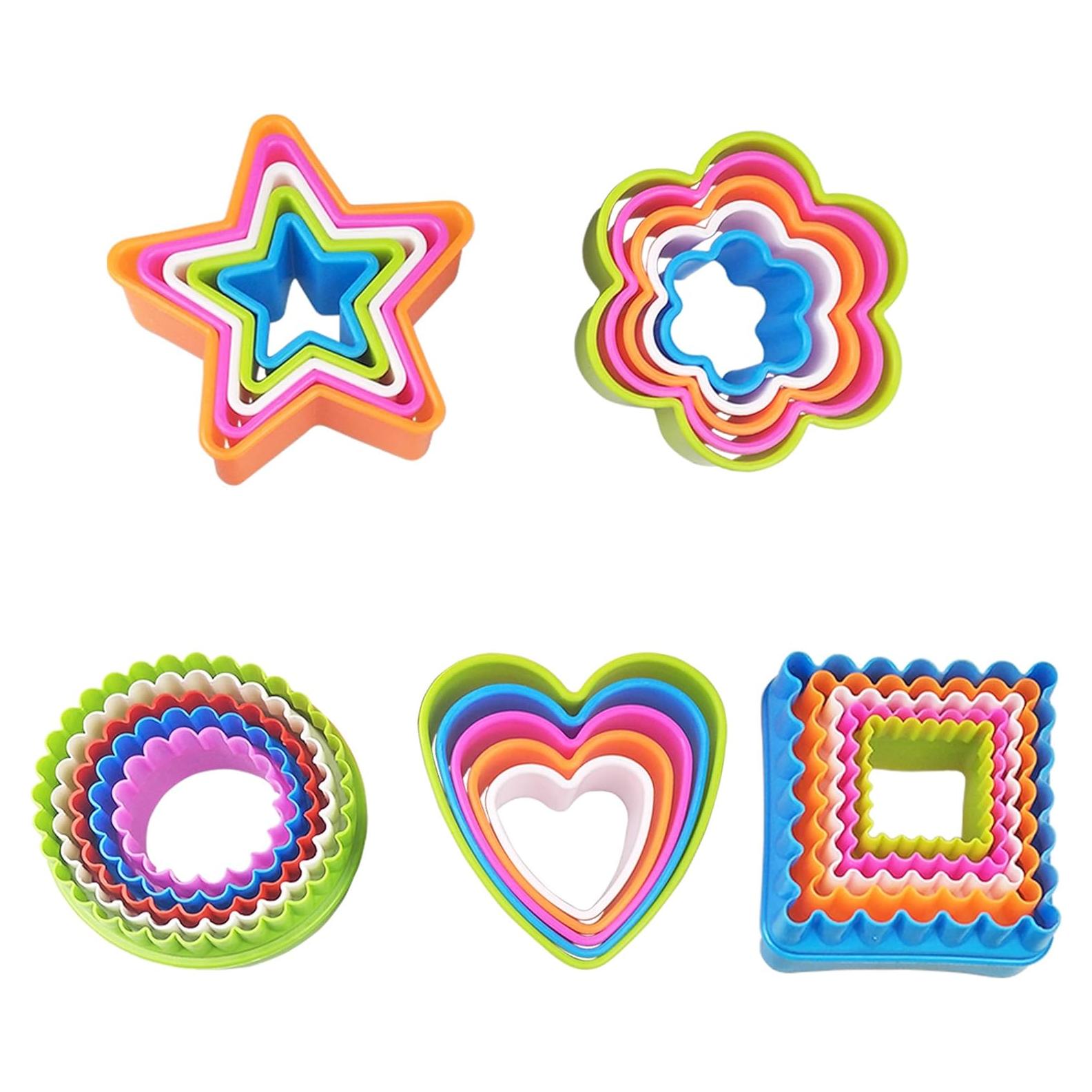 Juego de Cortadores de Galletas 25 PCS Multicolor XIPEGPA
