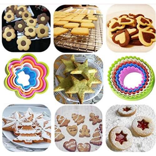 Juego de Cortadores de Galletas 25 PCS Multicolor XIPEGPA