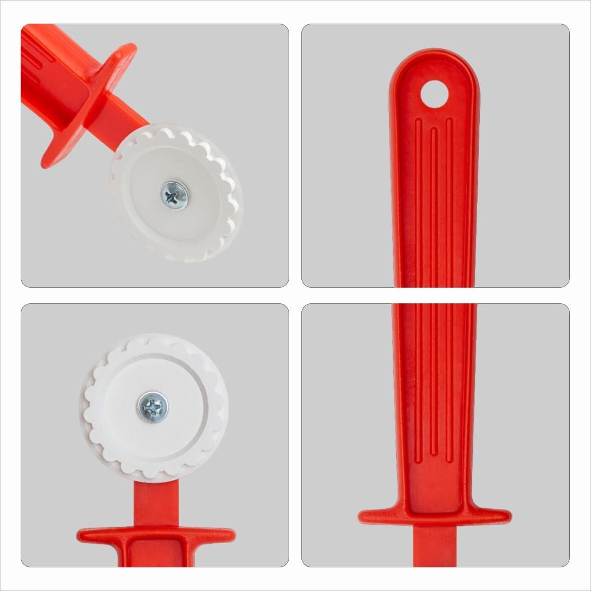 Rueda Cortadora de Pasta OFXDD - 6 Pcs - Mango Ergonómico