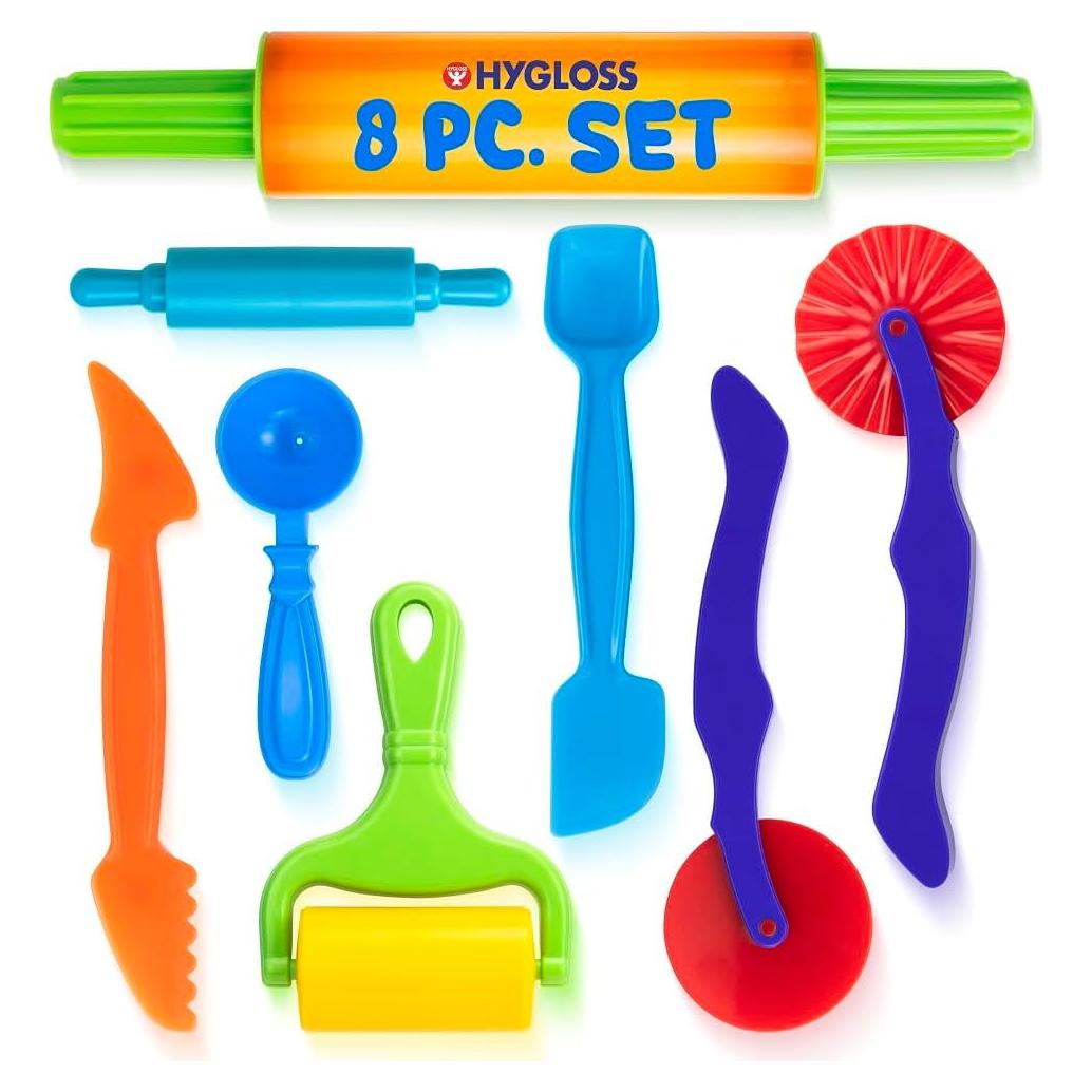 Set de 8 Cortadores de Masa Hygloss - Herramientas Creativas