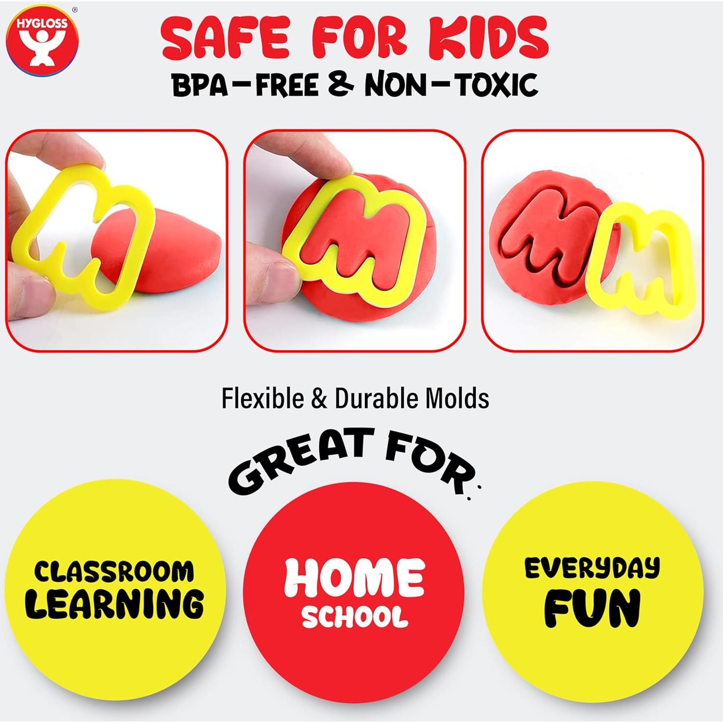 Set de 8 Cortadores de Masa Hygloss - Herramientas Creativas