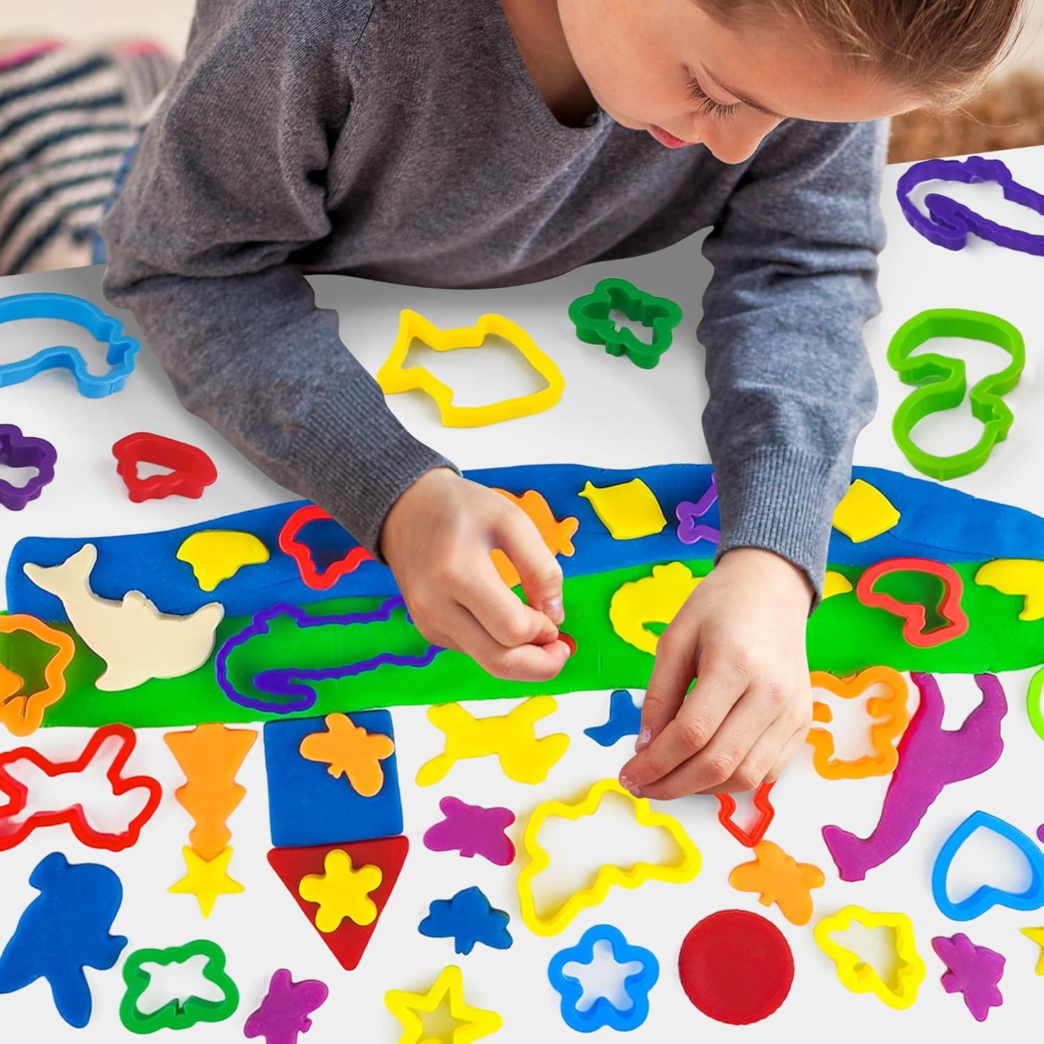 Juego de Herramientas de Plastilina Oun Nana 32 Piezas Animales