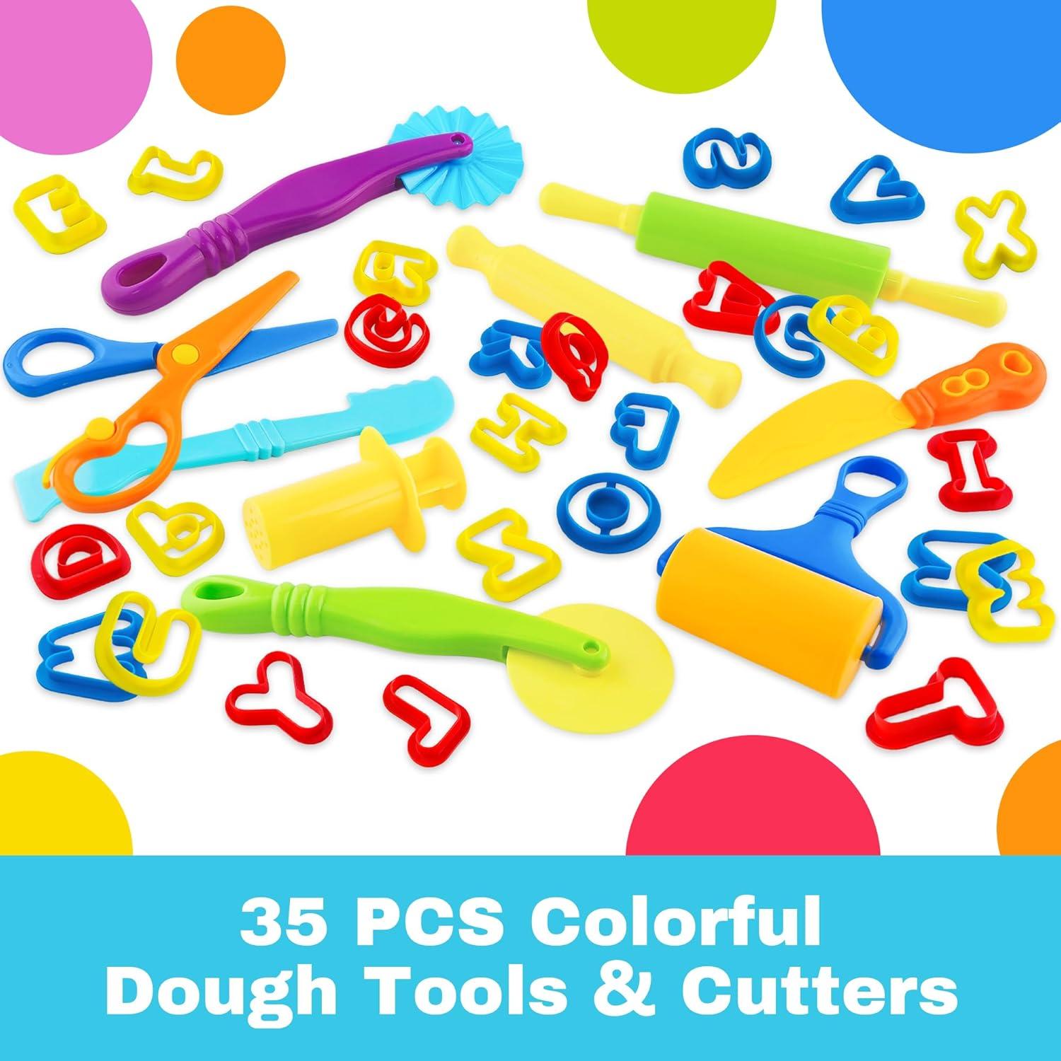 Juego de Herramientas de Masa 35 Piezas LanMa