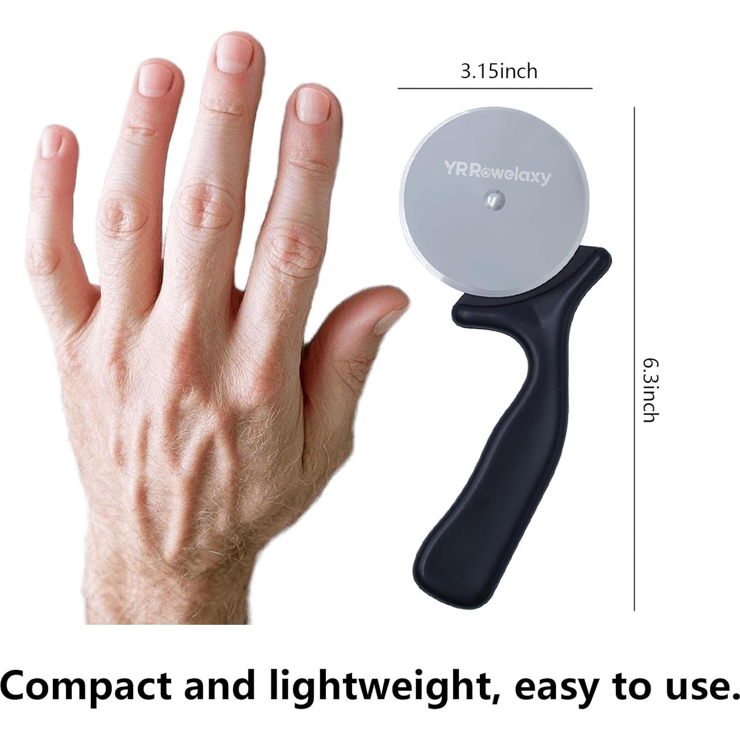 Cortadores de Pizza YR Rowelaxy - Acero Inoxidable, 2 Pzs