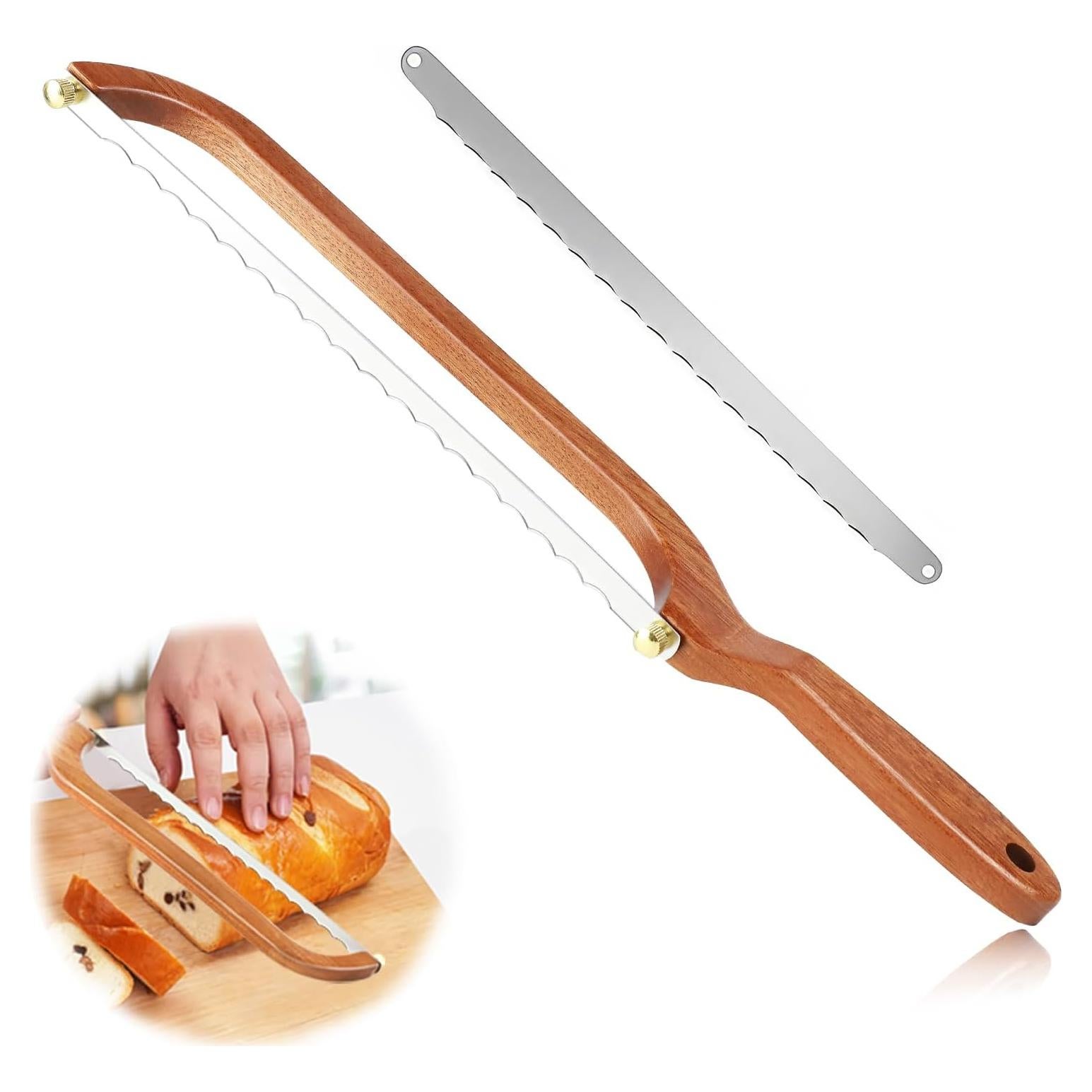 Cuchillo de Pan ZICRMIYA 39.88 cm Acero Inoxidable Serrado