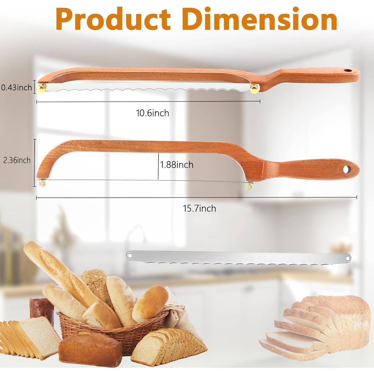 Cuchillo de Pan ZICRMIYA 39.88 cm Acero Inoxidable Serrado