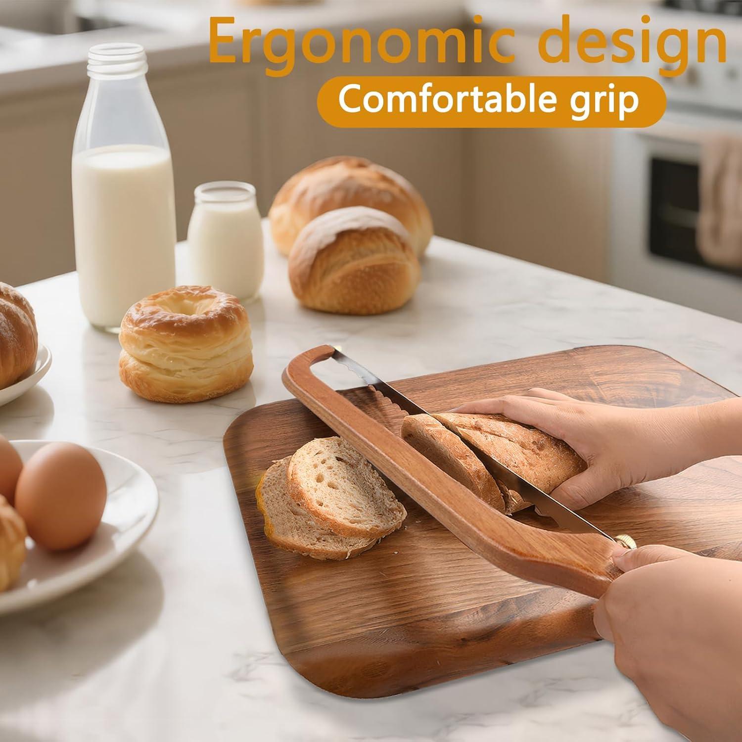 Cuchillo de Pan ZICRMIYA 39.88 cm Acero Inoxidable Serrado