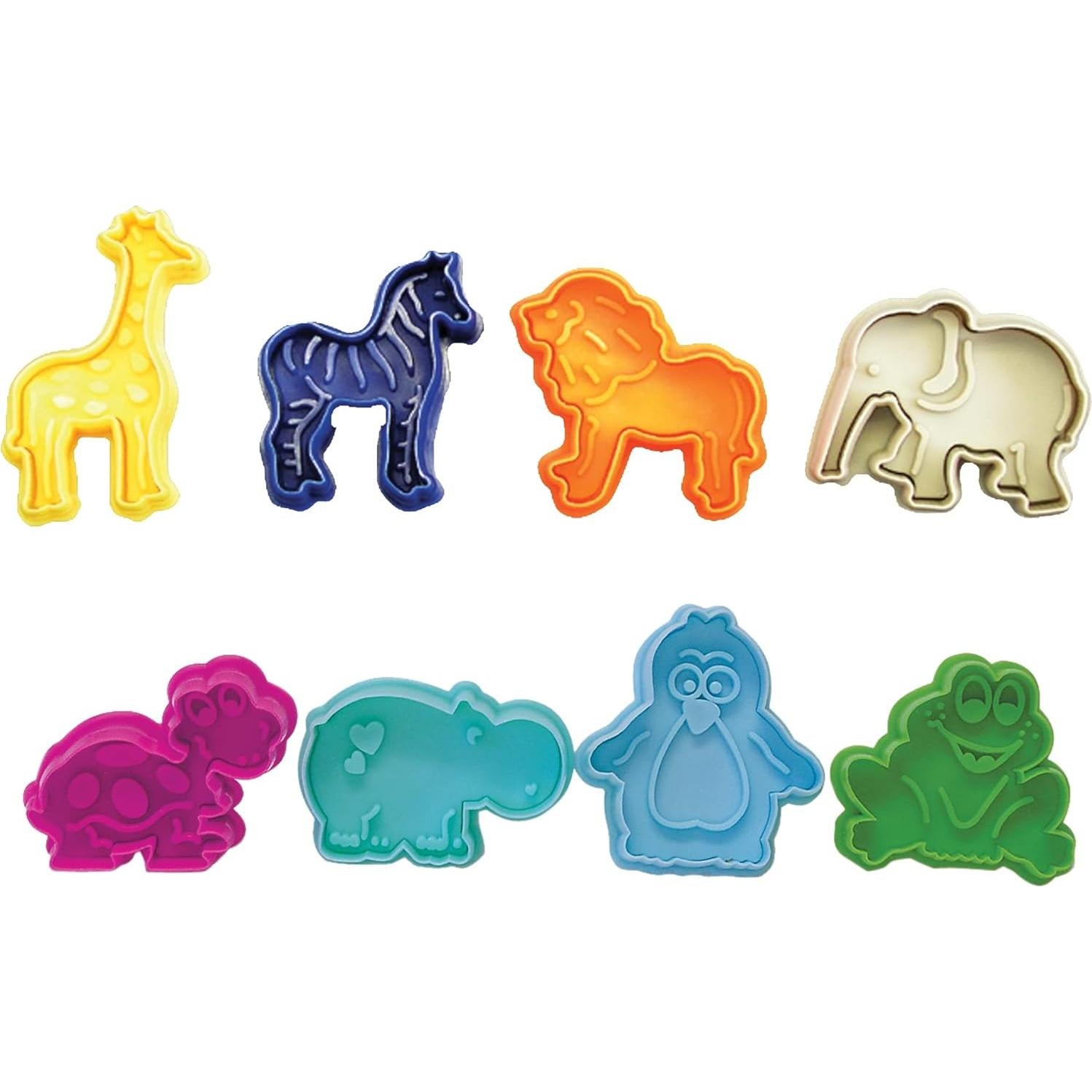 Sellos de Galletas R&M Animales 8 Piezas 5,08 cm