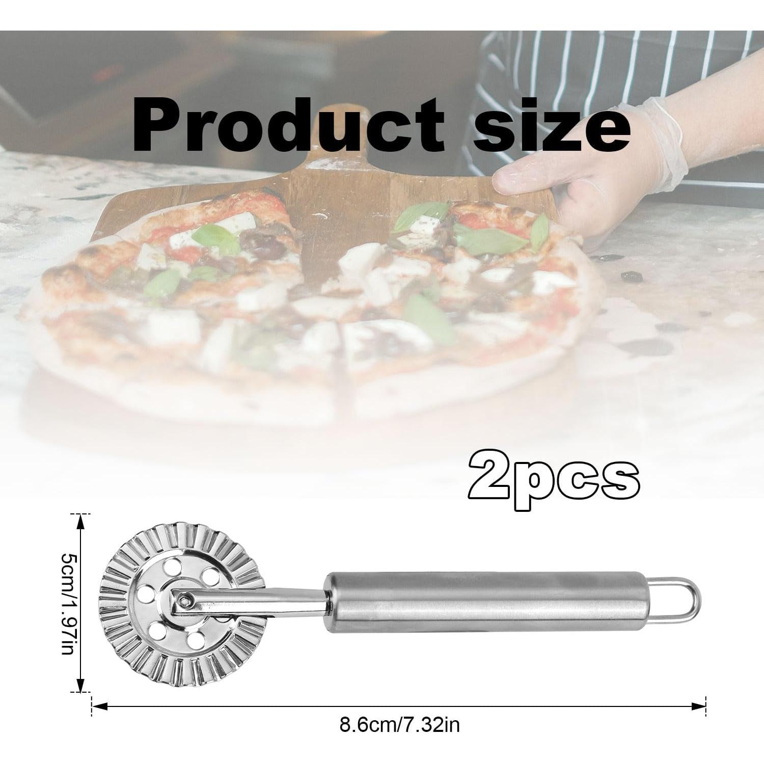 Juego de 2 cortadores de ravioli Gosknor de acero inoxidable