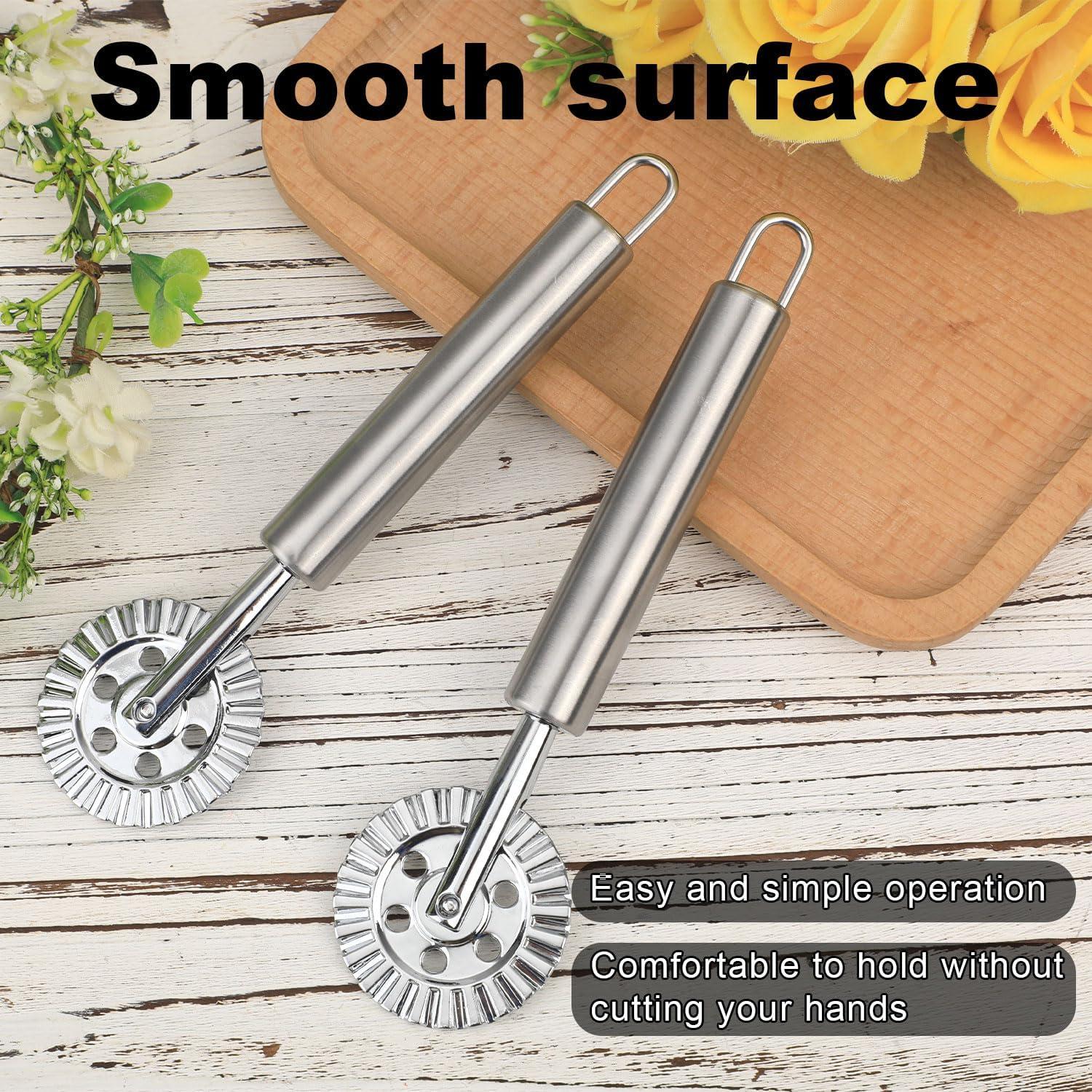 Juego de 2 cortadores de ravioli Gosknor de acero inoxidable