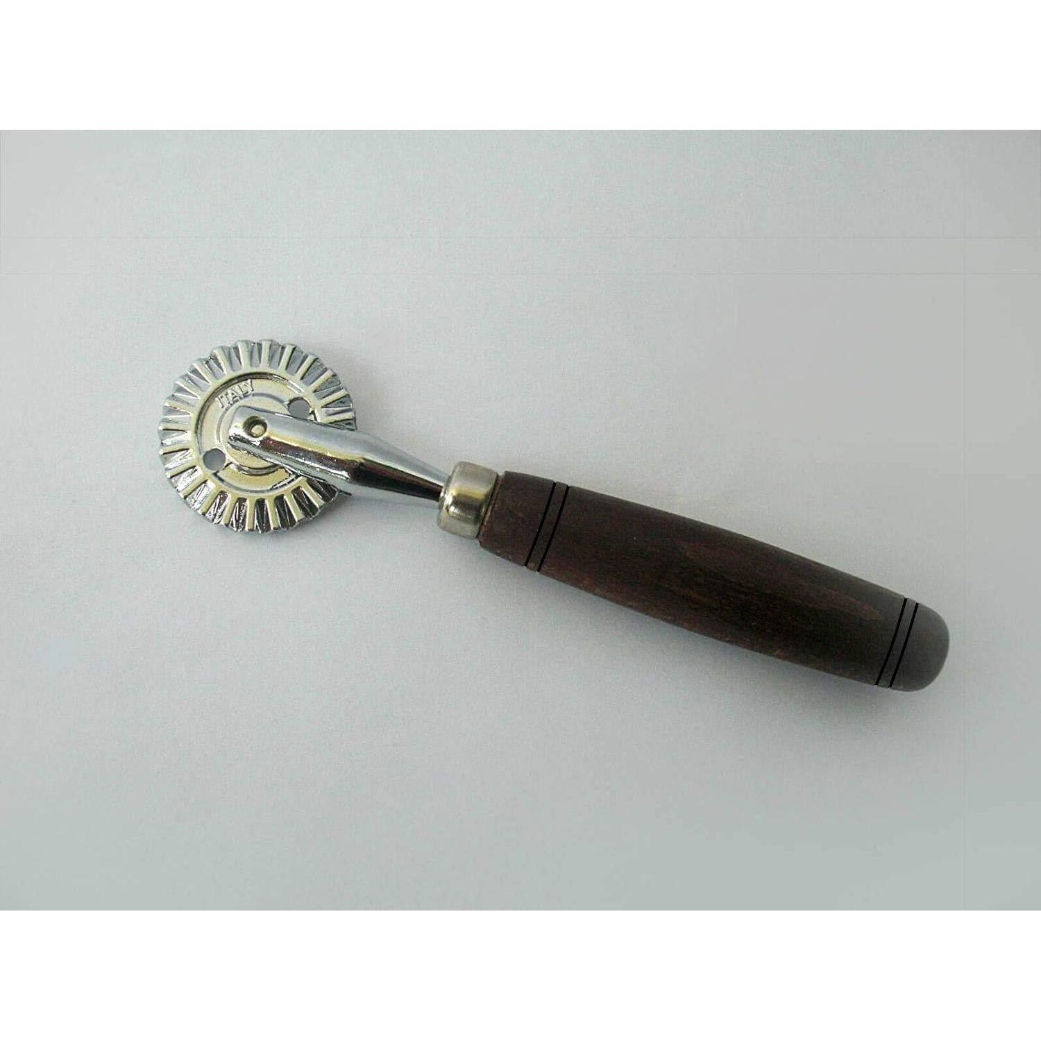 Rueda de Pastelería Tredoni 4cm Acero Inoxidable Mango Madera