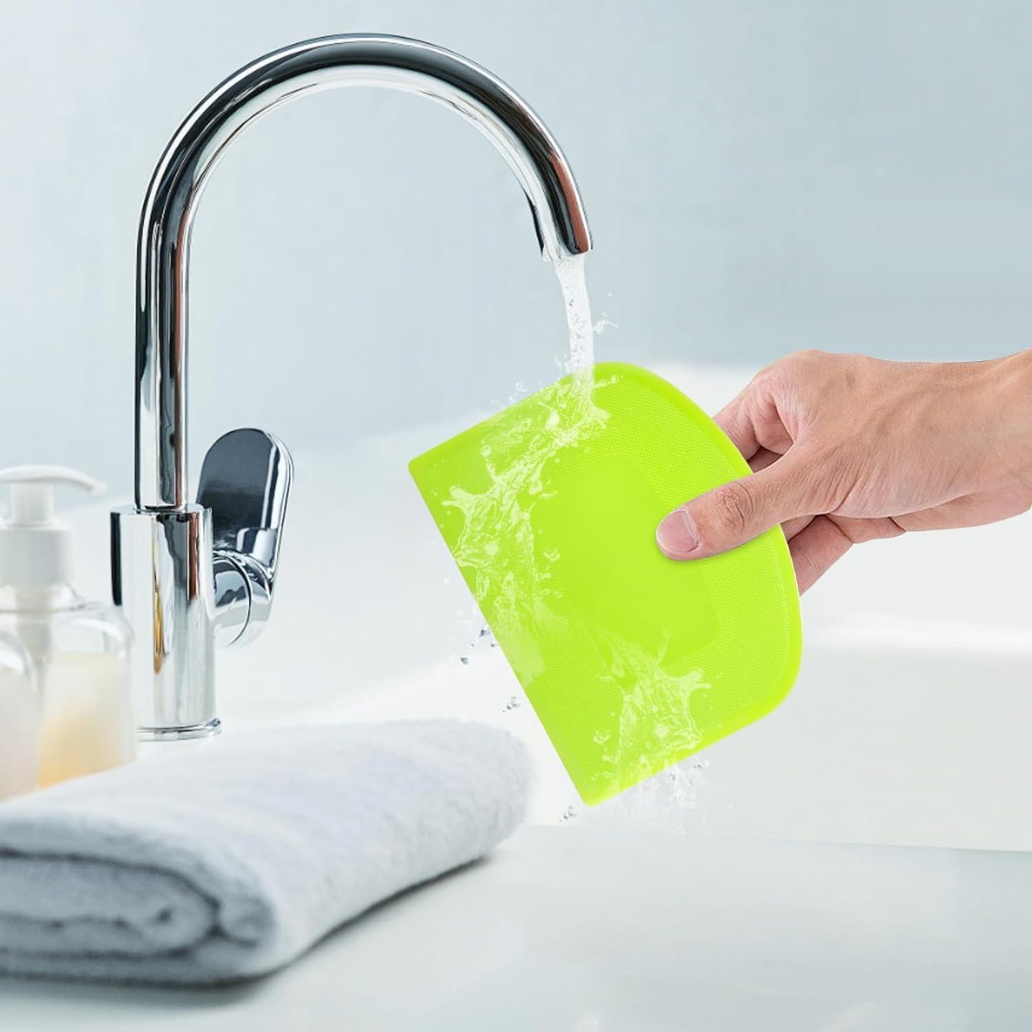 Raspadores de Masa CEWIFO 20 Pcs Plástico PE Flexible