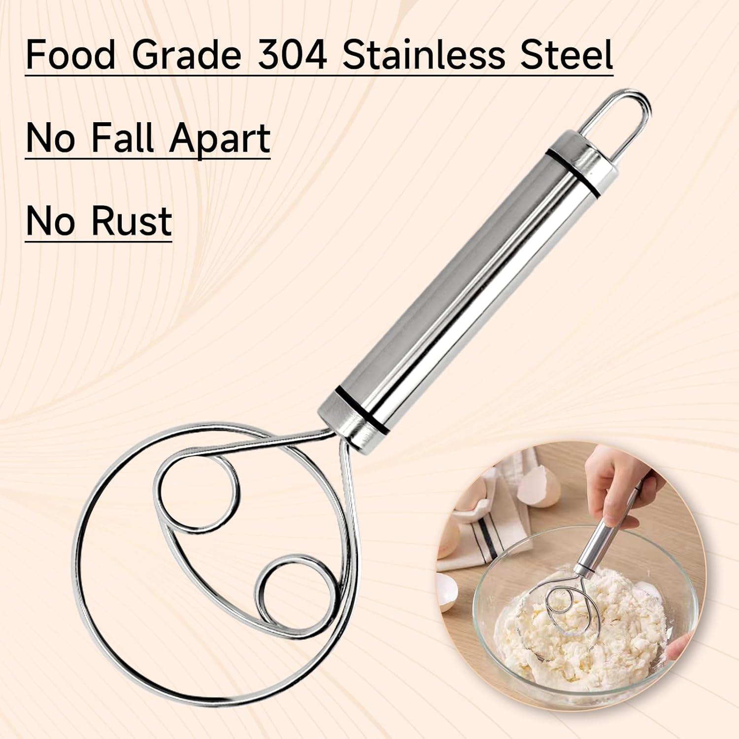 Cortador de Pan Dkoyied Premium 3 Piezas Acero Inoxidable