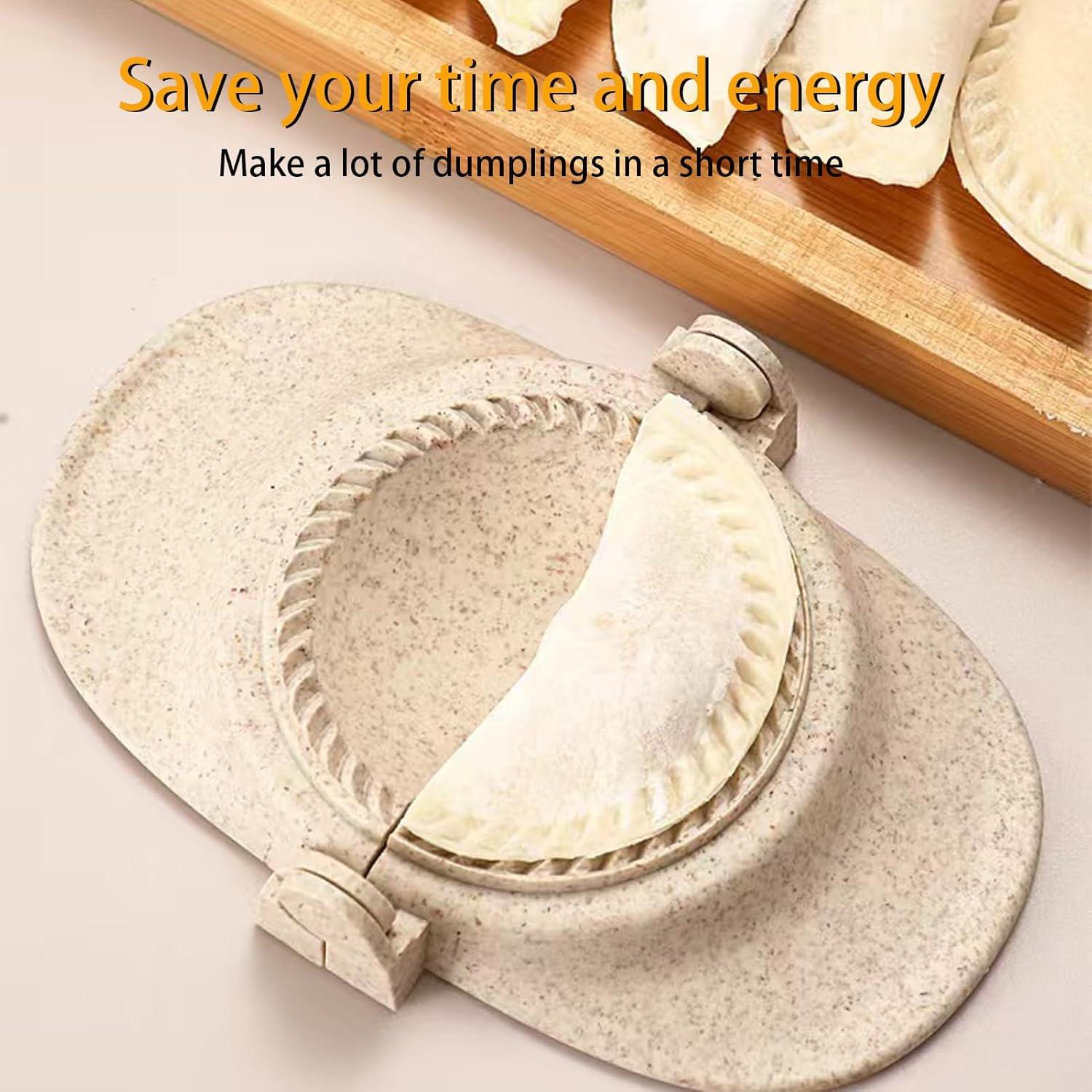 Hacedor de Dumplings TONBOOT Set 3 Tamaños Prensa y Cortador