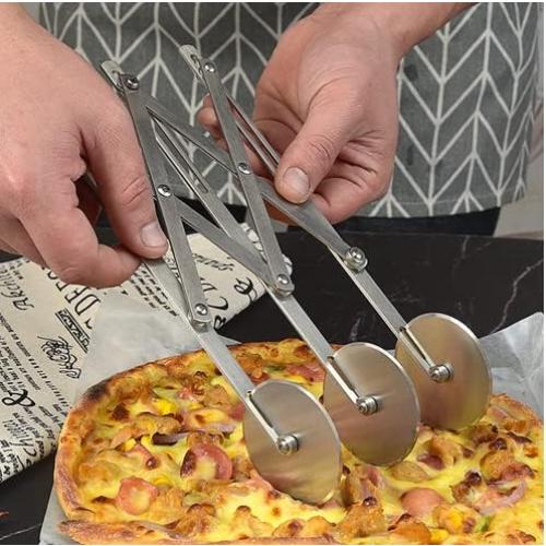 Cortador de Pasteles XIZHI Acero Inoxidable Ajustable 24,45 cm