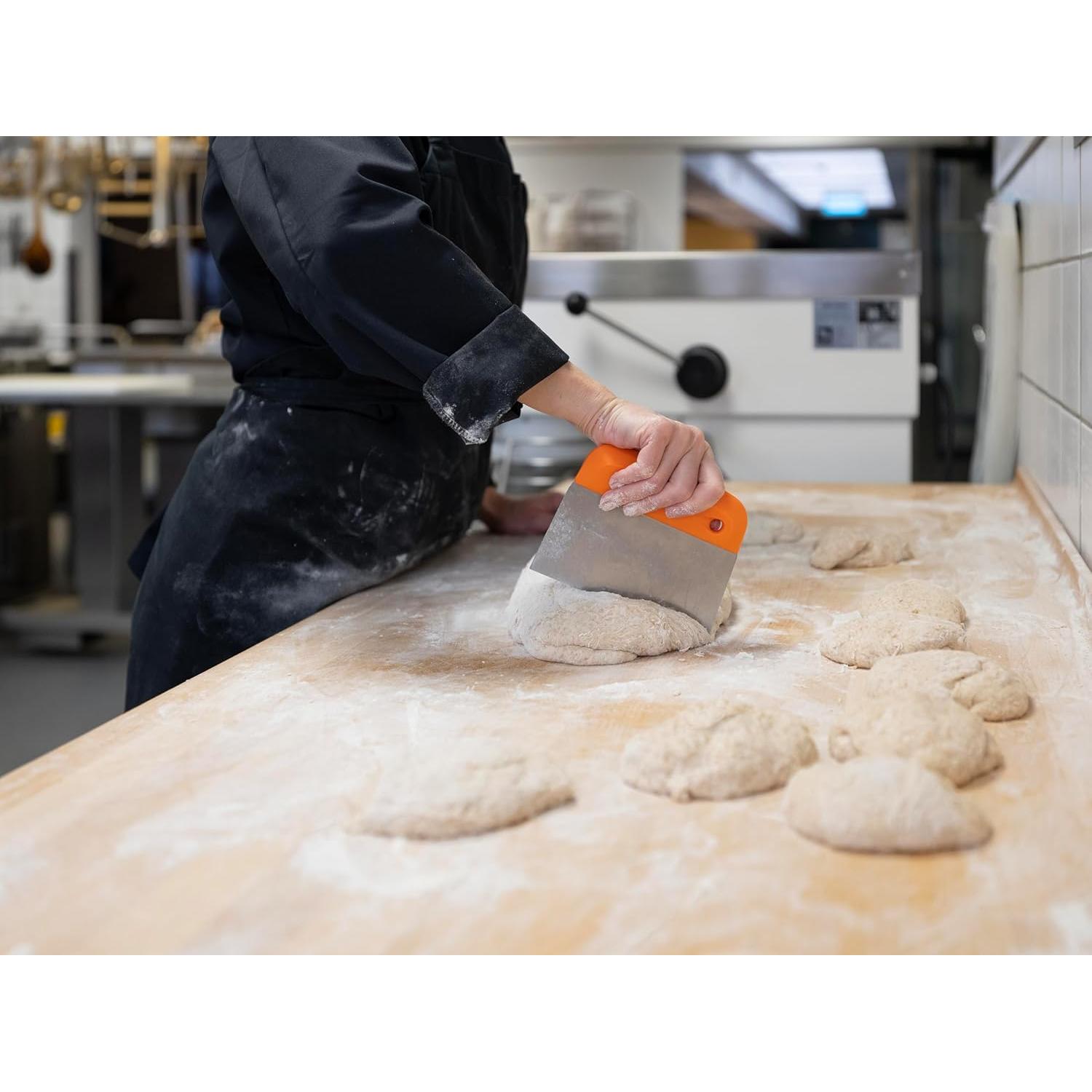 Cortador Raspador de Masa Vikan 40574 Acero Inoxidable 14.5 cm