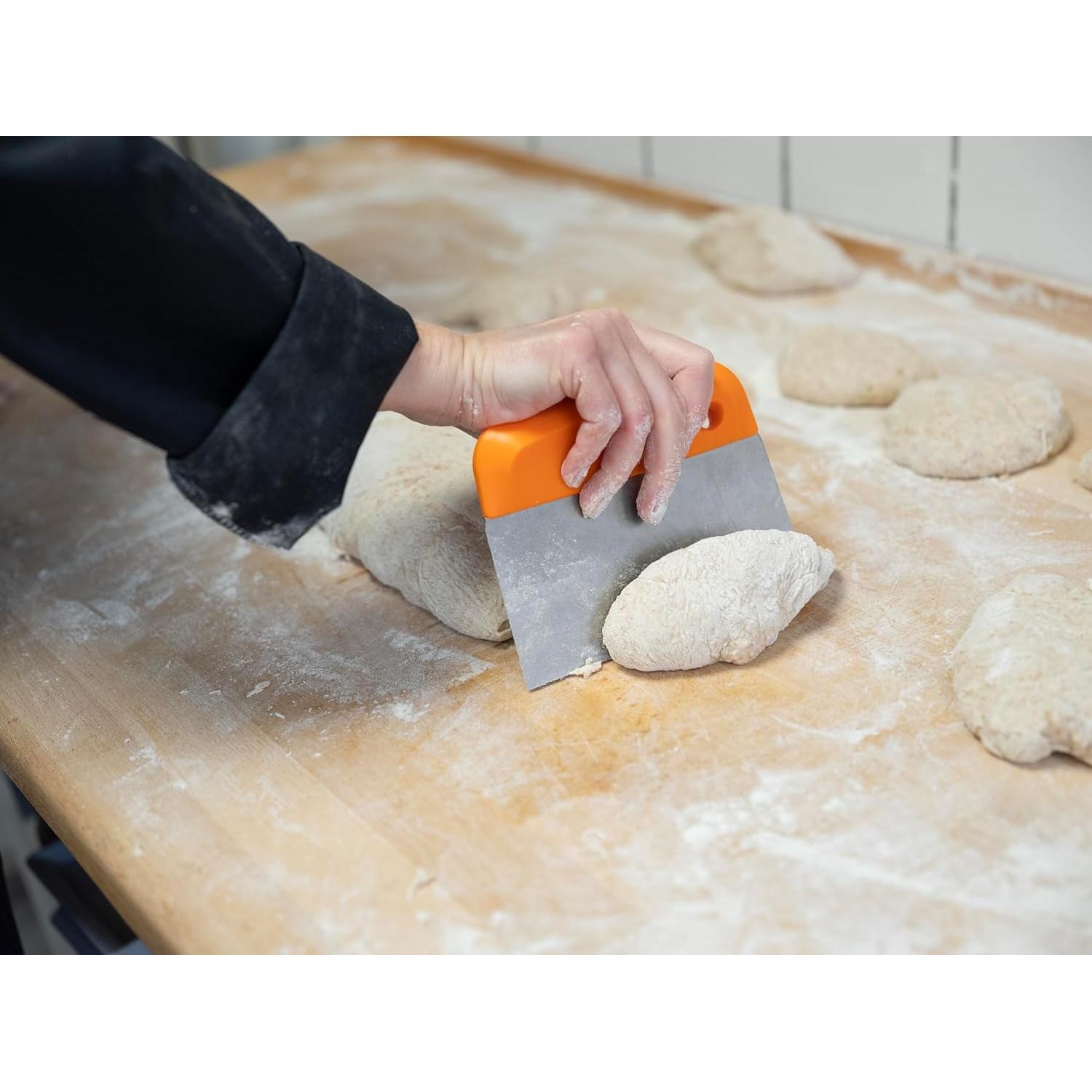 Cortador Raspador de Masa Vikan 40574 Acero Inoxidable 14.5 cm