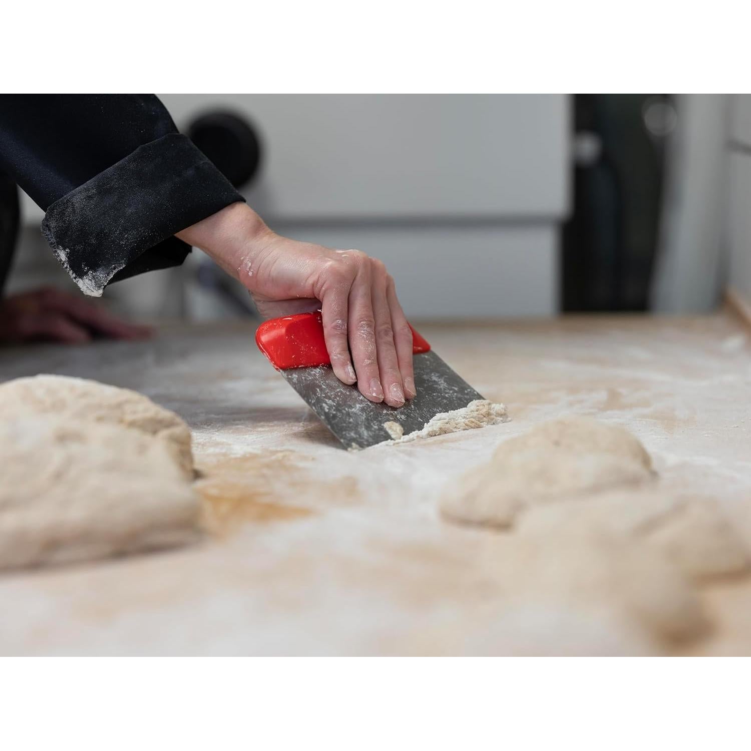 Cortador Raspador de Masa Vikan 40574 Acero Inoxidable 14.5 cm