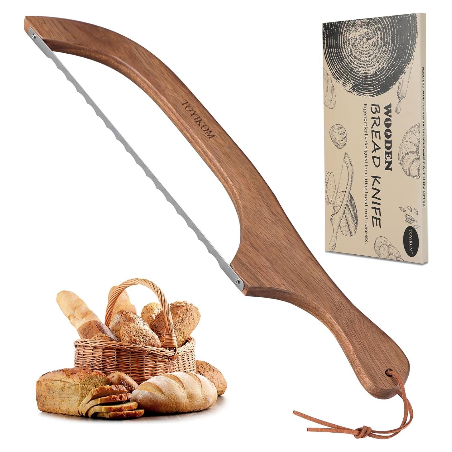 Cuchillo de Pan Serrado TOYIKOM 39.6 cm Acero Inoxidable